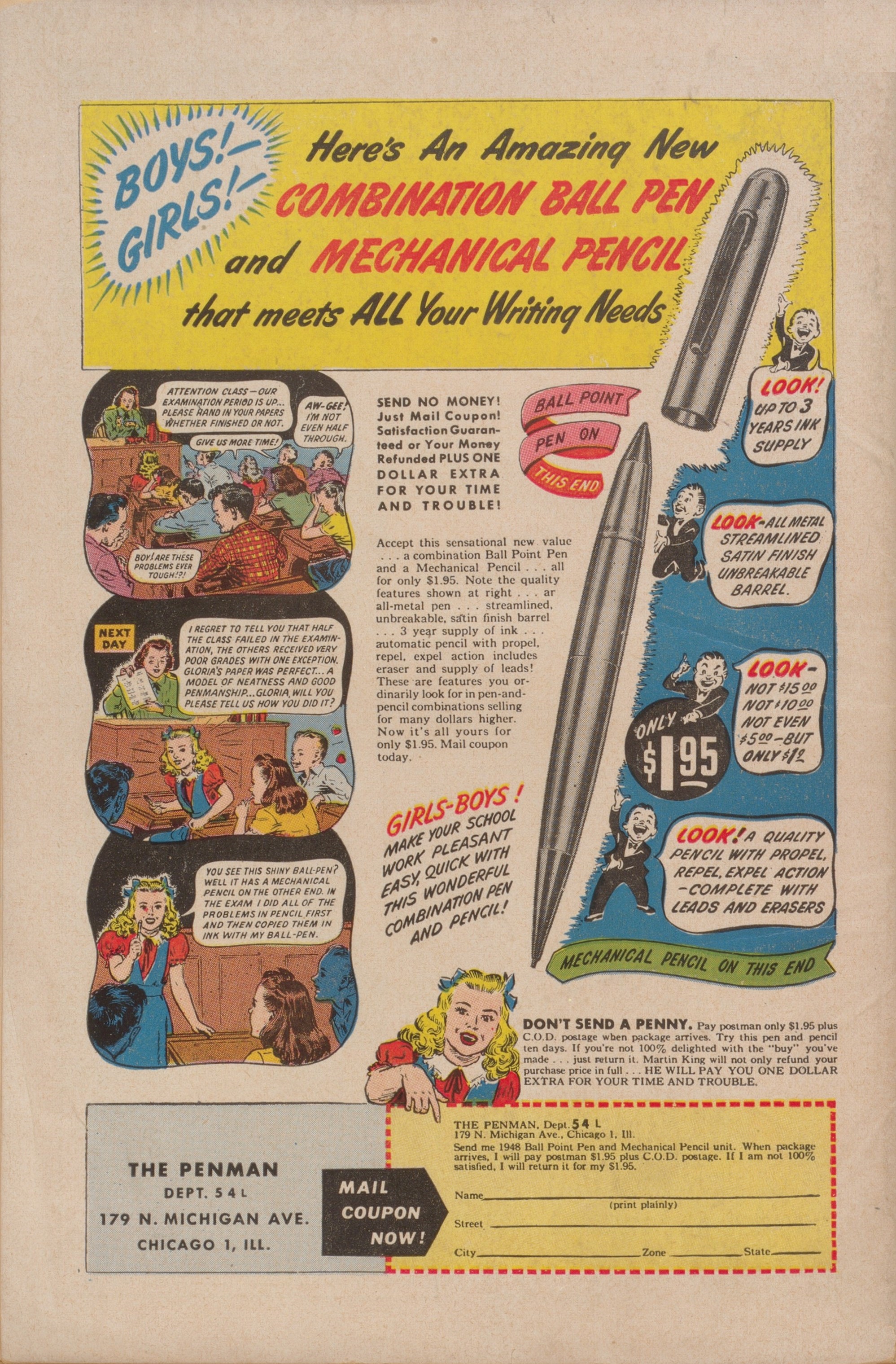 Read online Margie Comics comic -  Issue #44 - 52