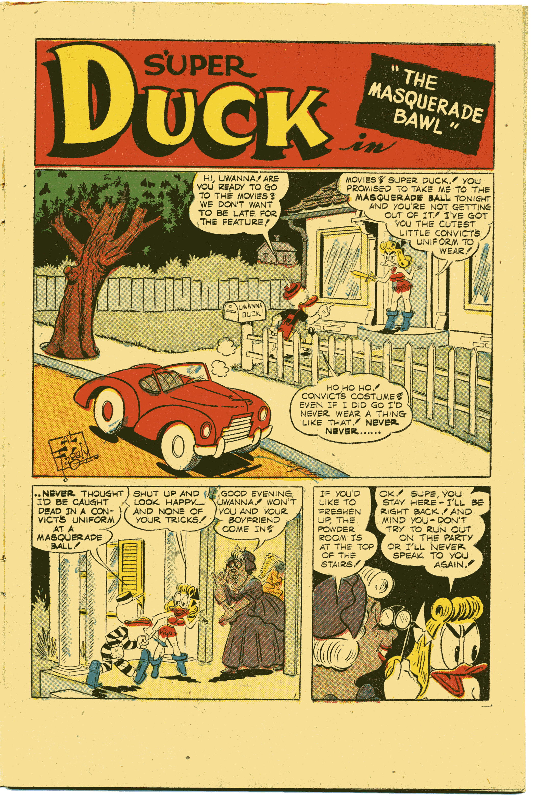 Read online Super Duck Comics comic -  Issue #46 - 3