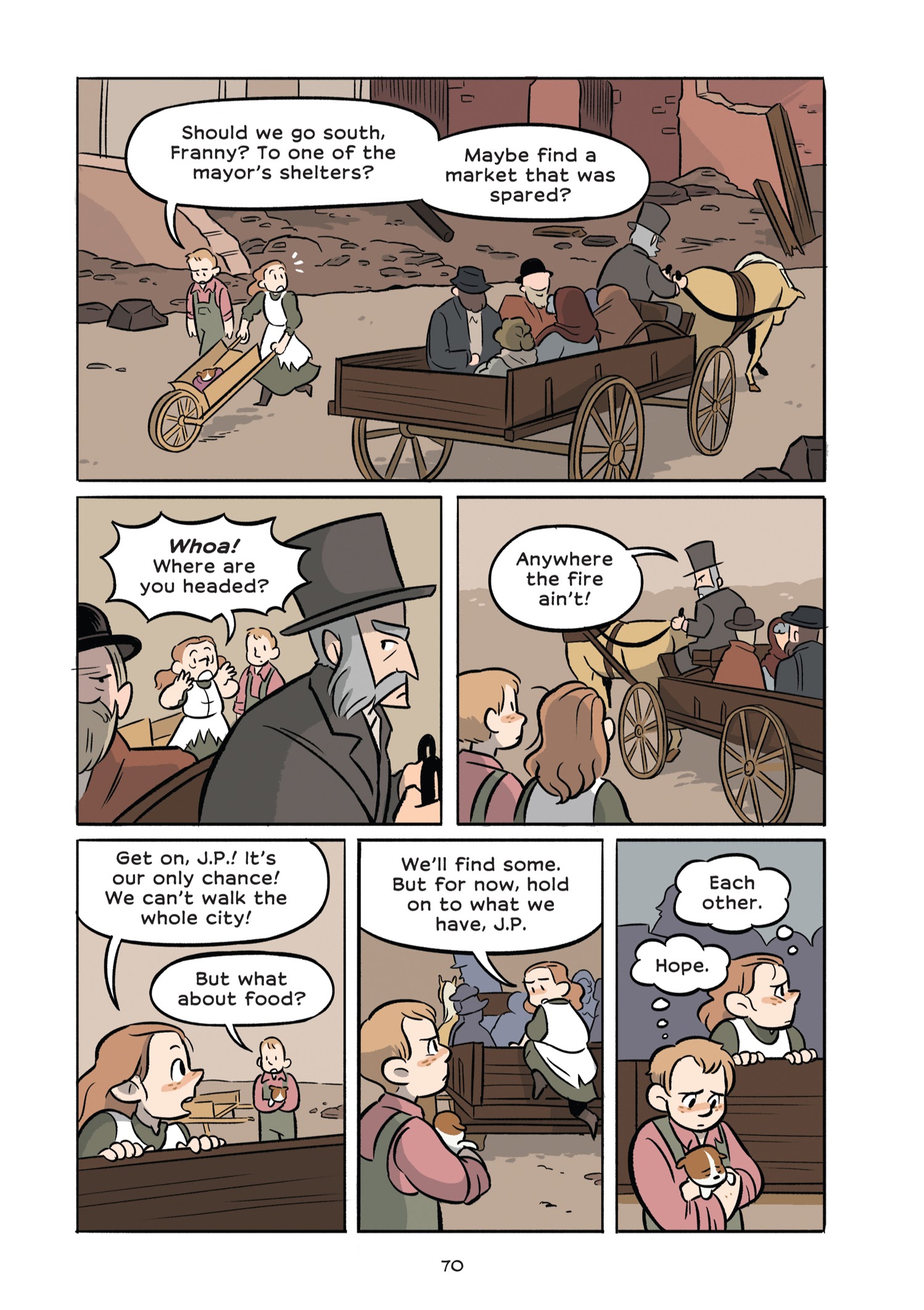 Read online History Comics comic -  Issue # The Great Chicago Fire: Rising From the Ashes - 79