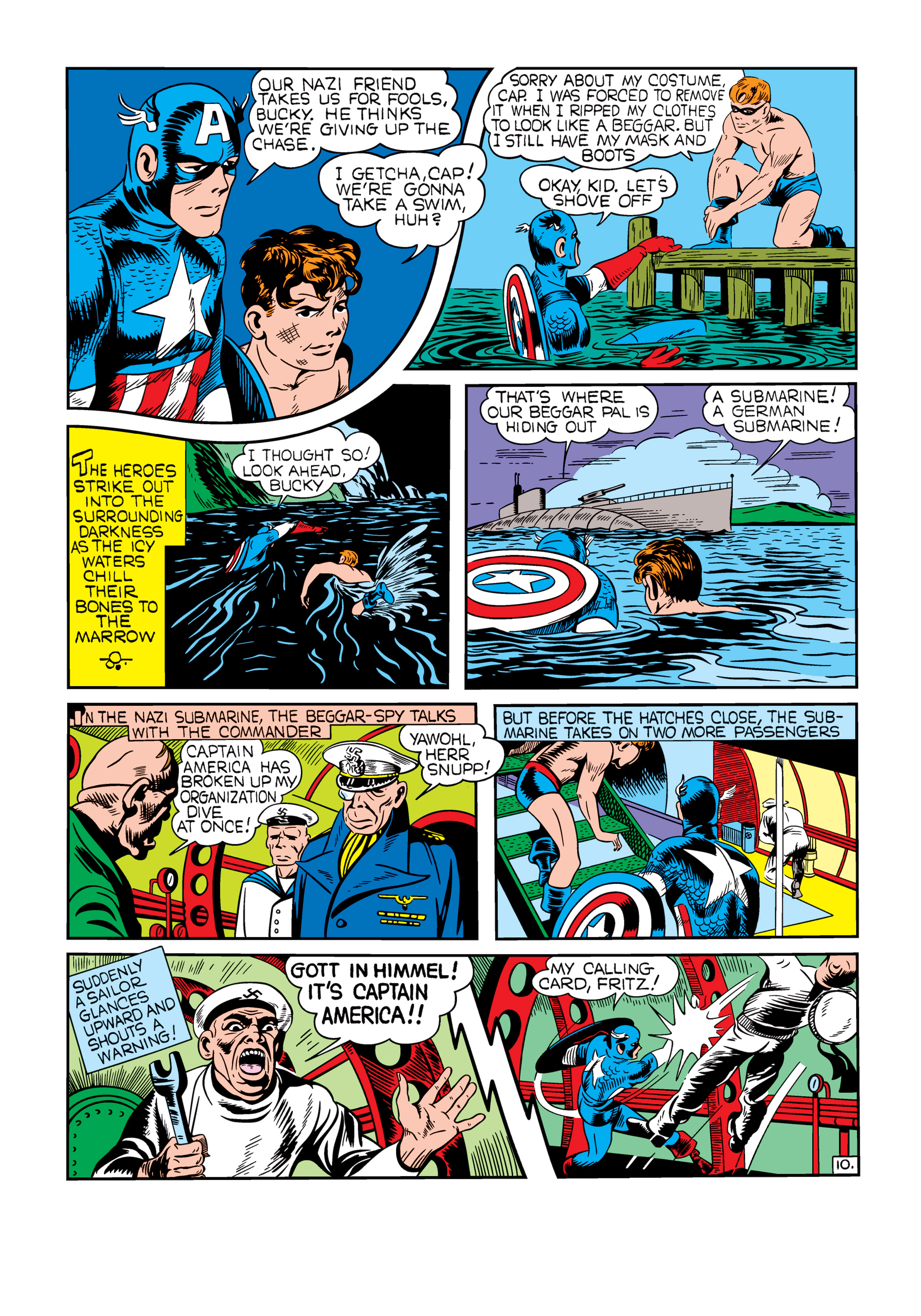 Read online Marvel Masterworks: Golden Age Captain America comic -  Issue # TPB 1 (Part 3) - 20