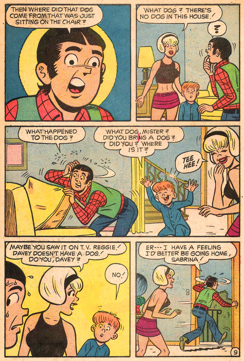 Read online Sabrina The Teenage Witch (1971) comic -  Issue #11 - 17