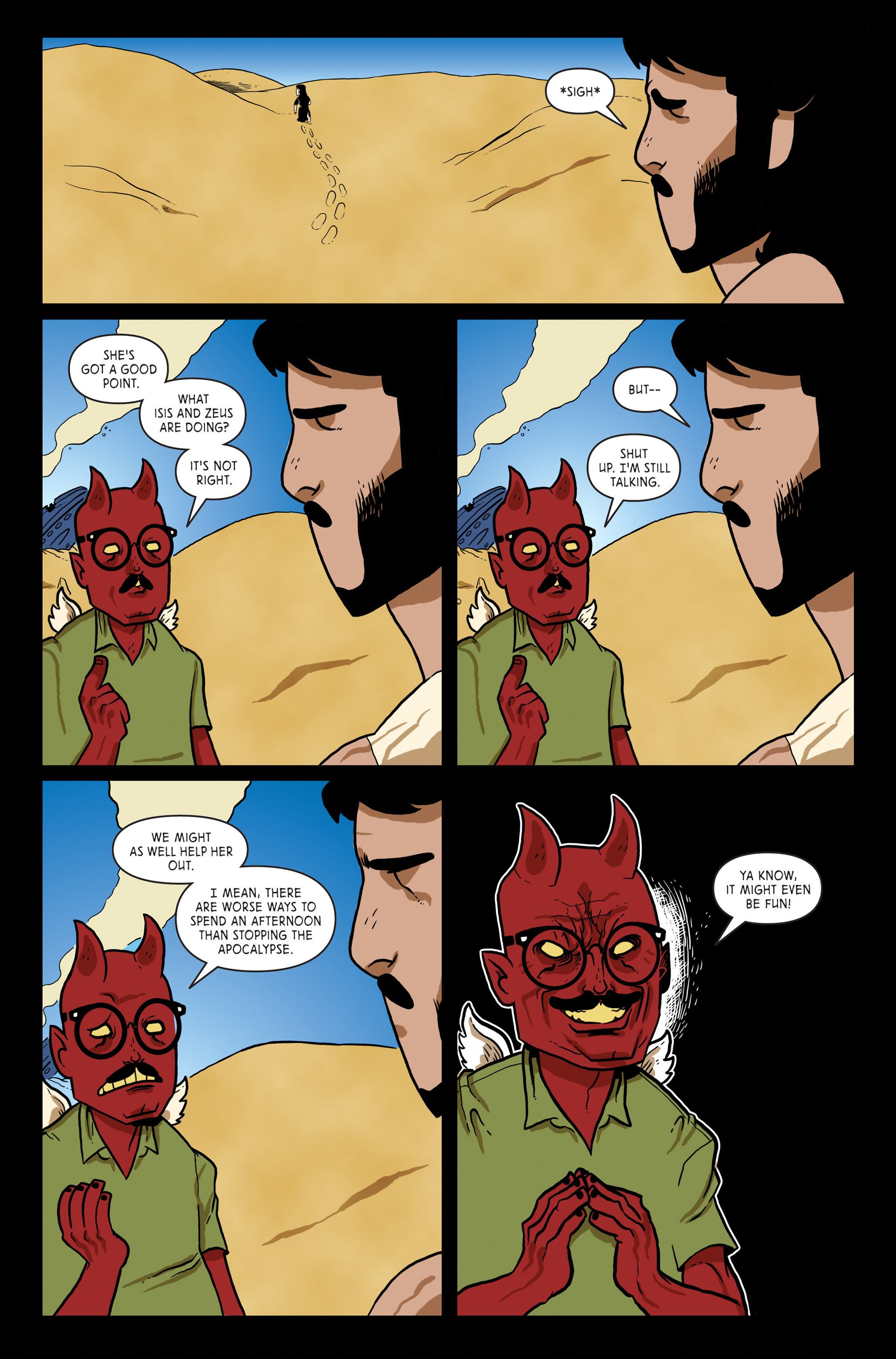 Read online Holy F*ck comic -  Issue #3 - 12
