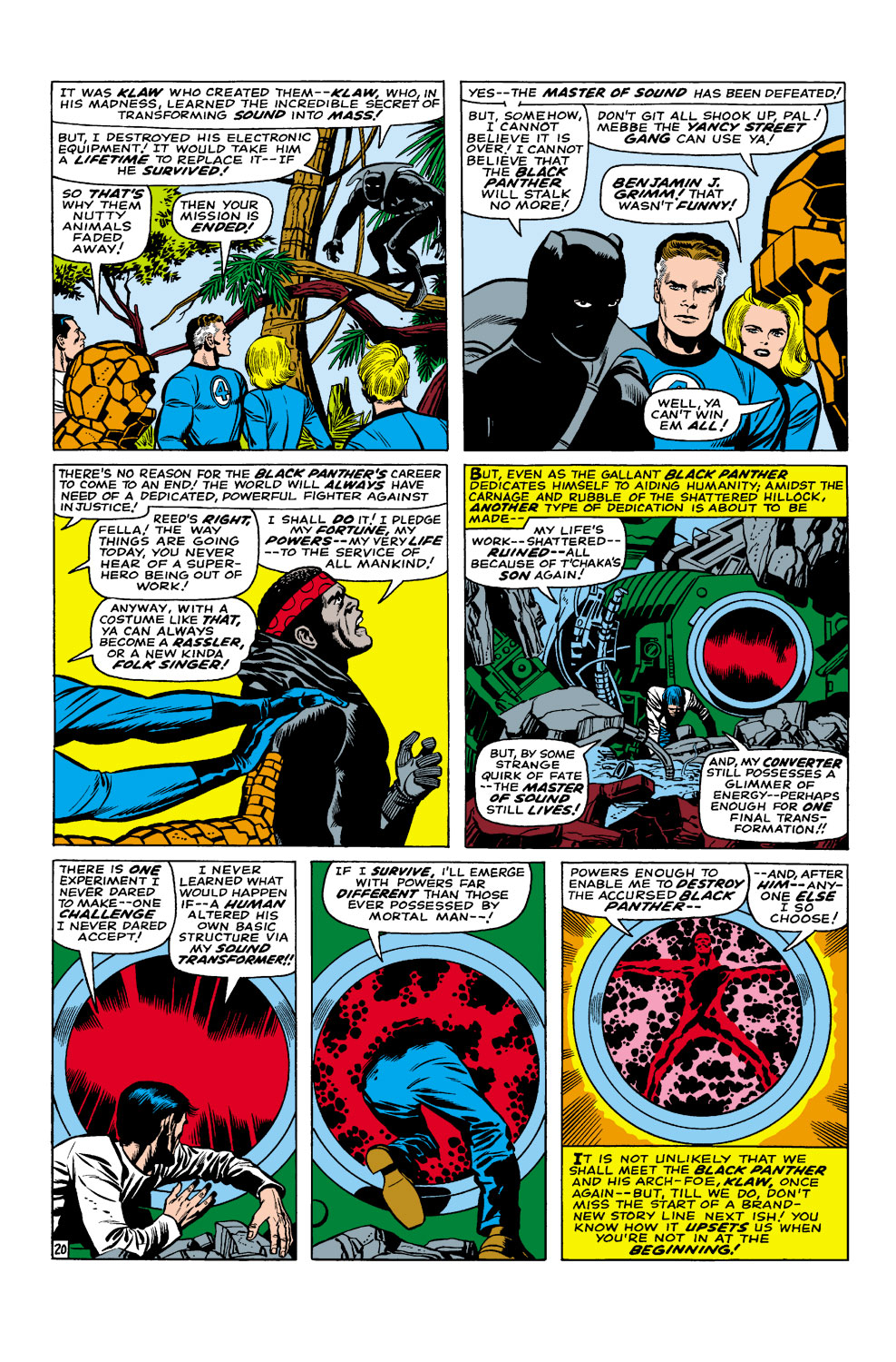 Read online Fantastic Four (1961) comic -  Issue #53 - 21