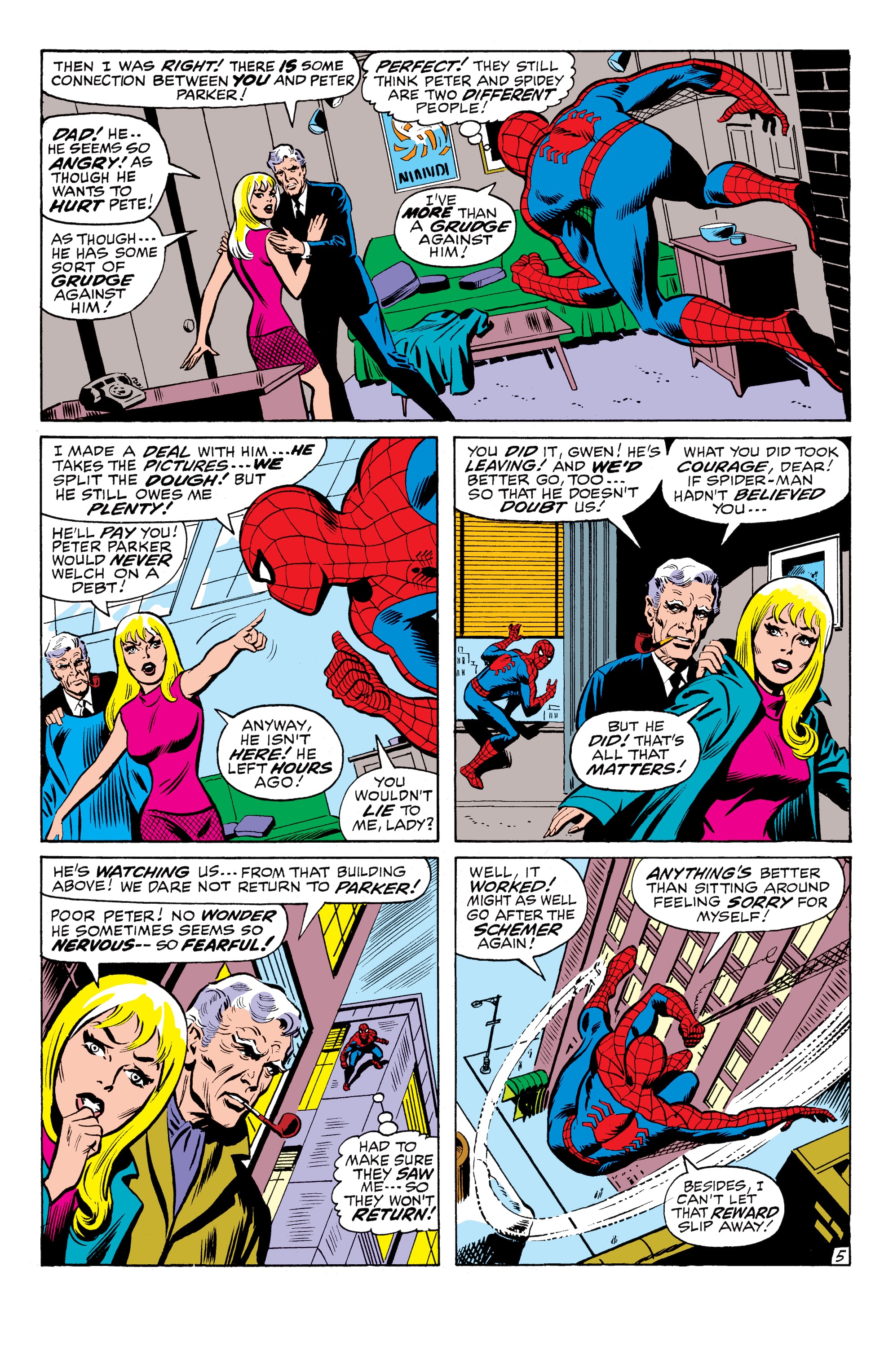 Read online Amazing Spider-Man Epic Collection comic -  Issue # The Secret of the Petrified Tablet (Part 5) - 15