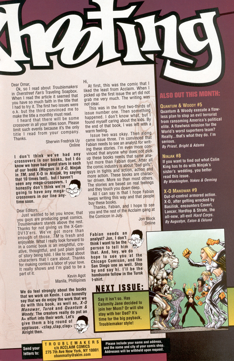 Read online Troublemakers comic -  Issue #7 - 25
