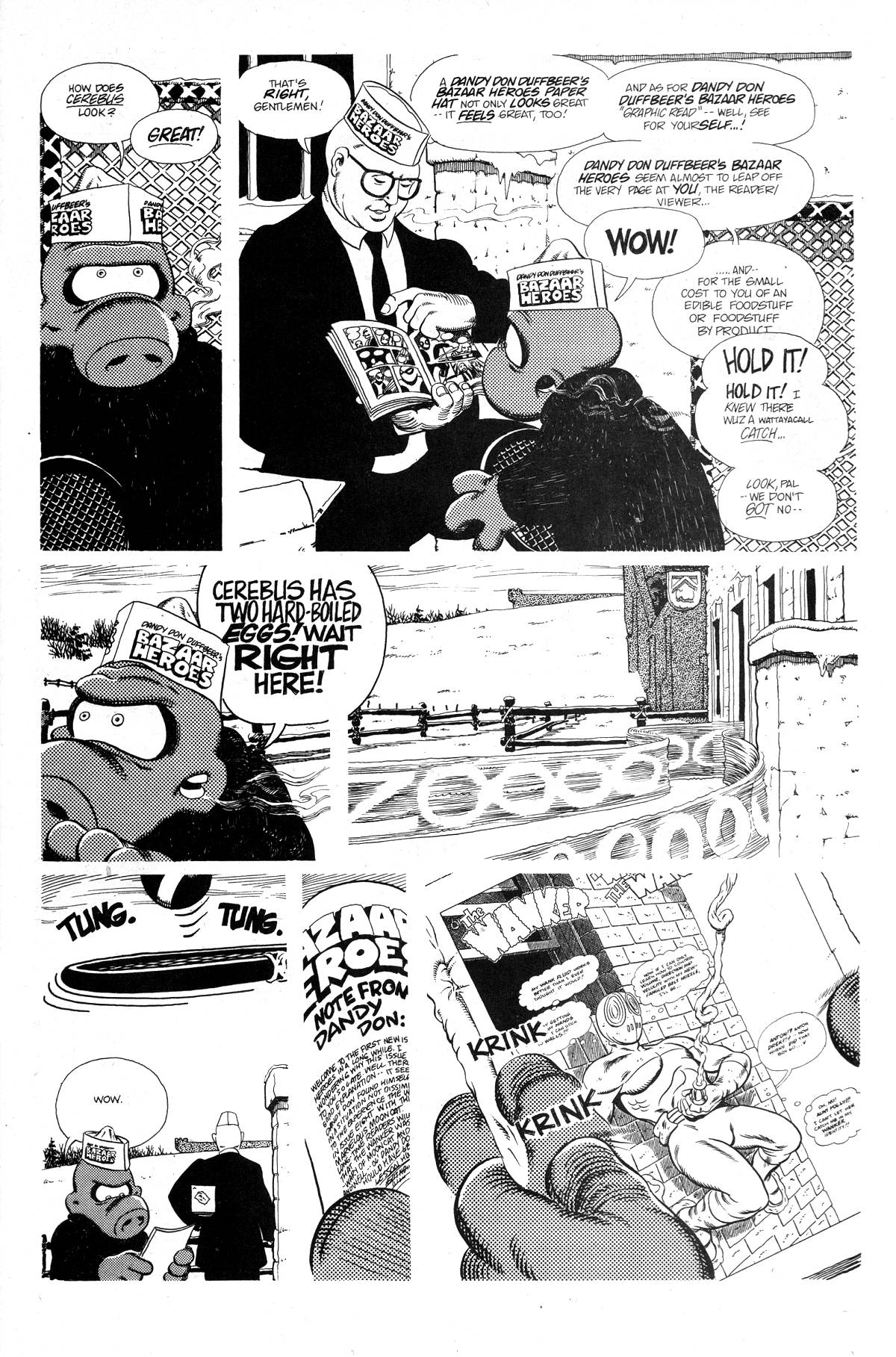 Read online Cerebus comic -  Issue #208 - 21