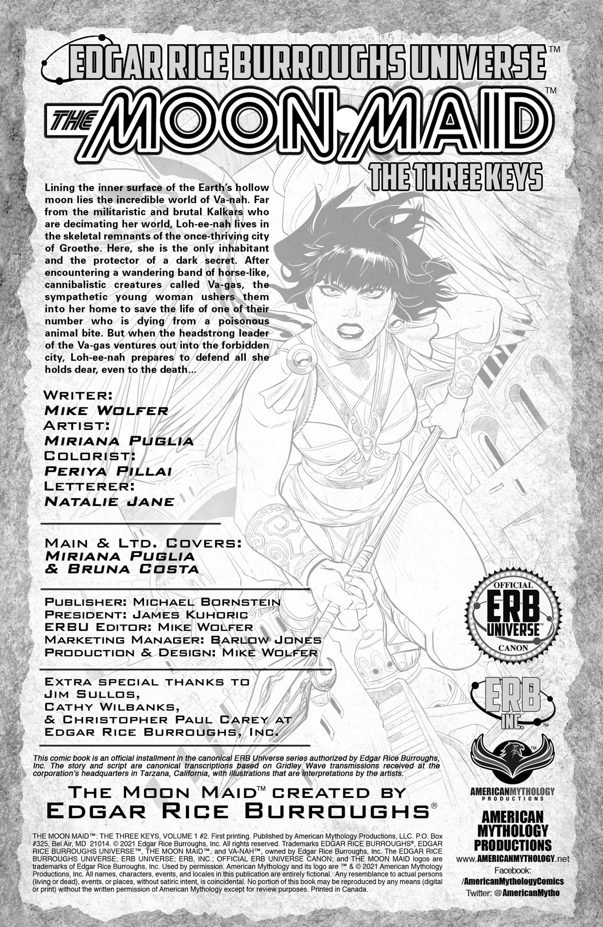 Read online Moon Maid Three Keys comic -  Issue #2 - 2