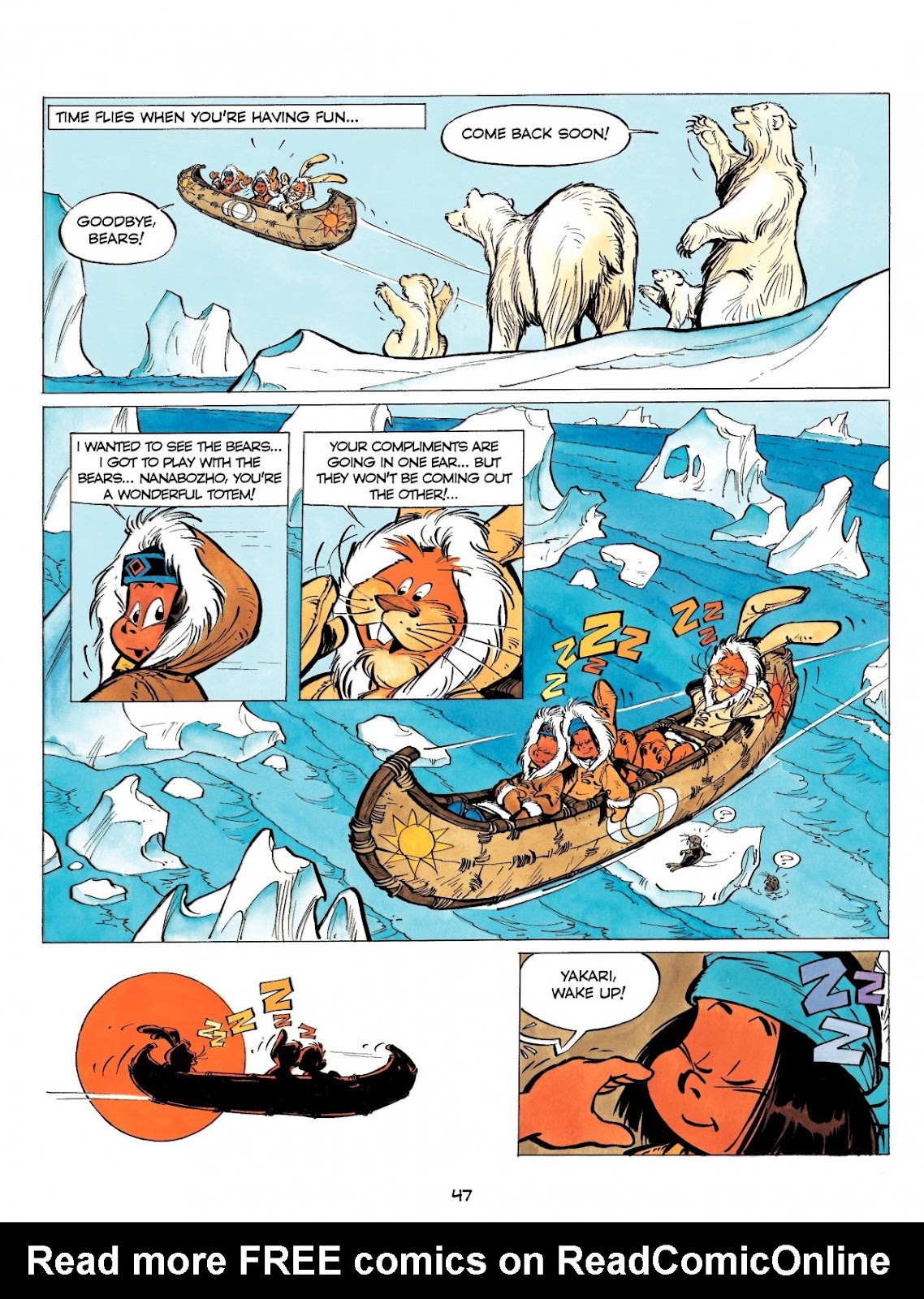 Yakari issue 11 - Page 47