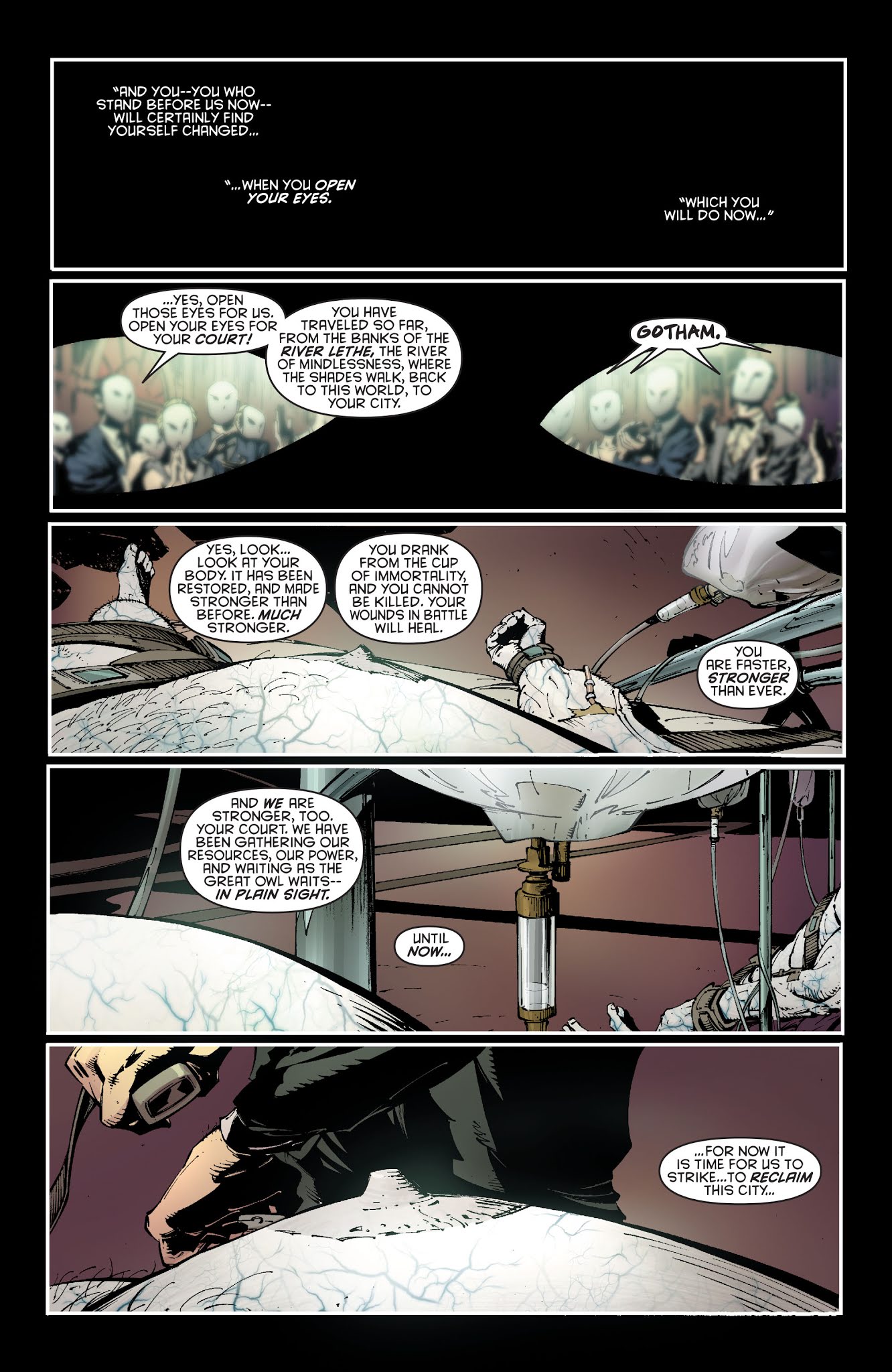 Read online Batman (2011) comic -  Issue # _The Court of Owls Saga (DC Essential Edition) (Part 2) - 46