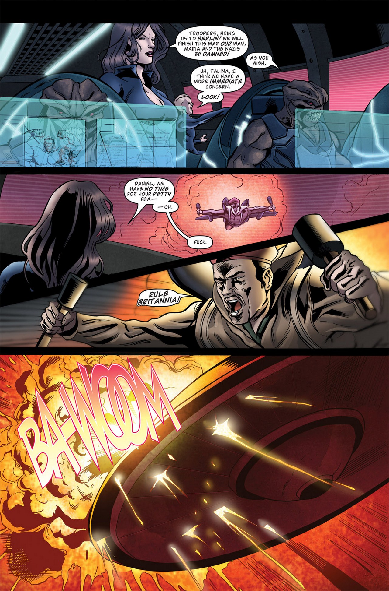 Read online Duke Nukem: Glorious Bastard comic -  Issue #4 - 21