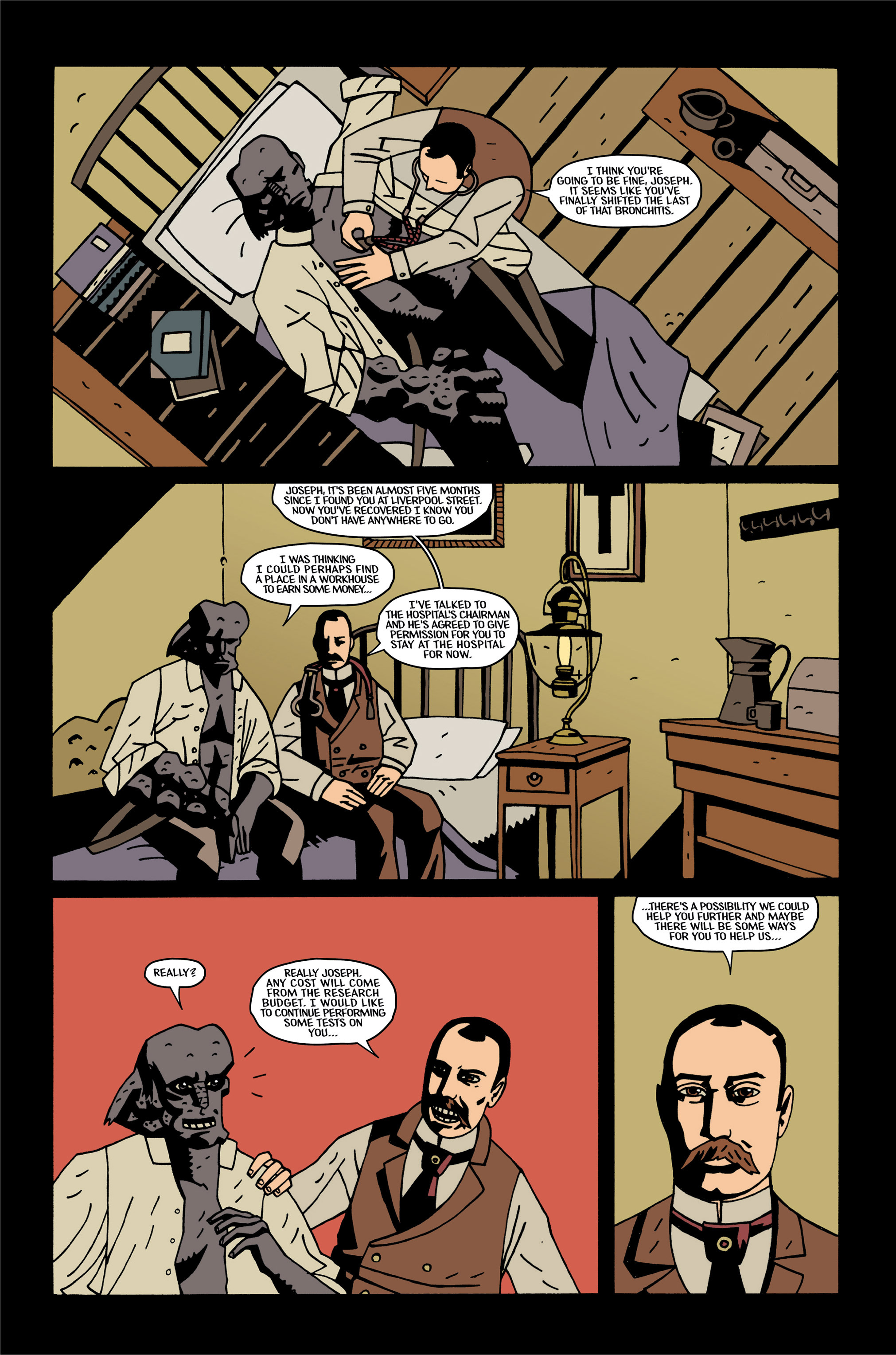 Read online Merrick: The Sensational Elephantman comic -  Issue #2 - 12