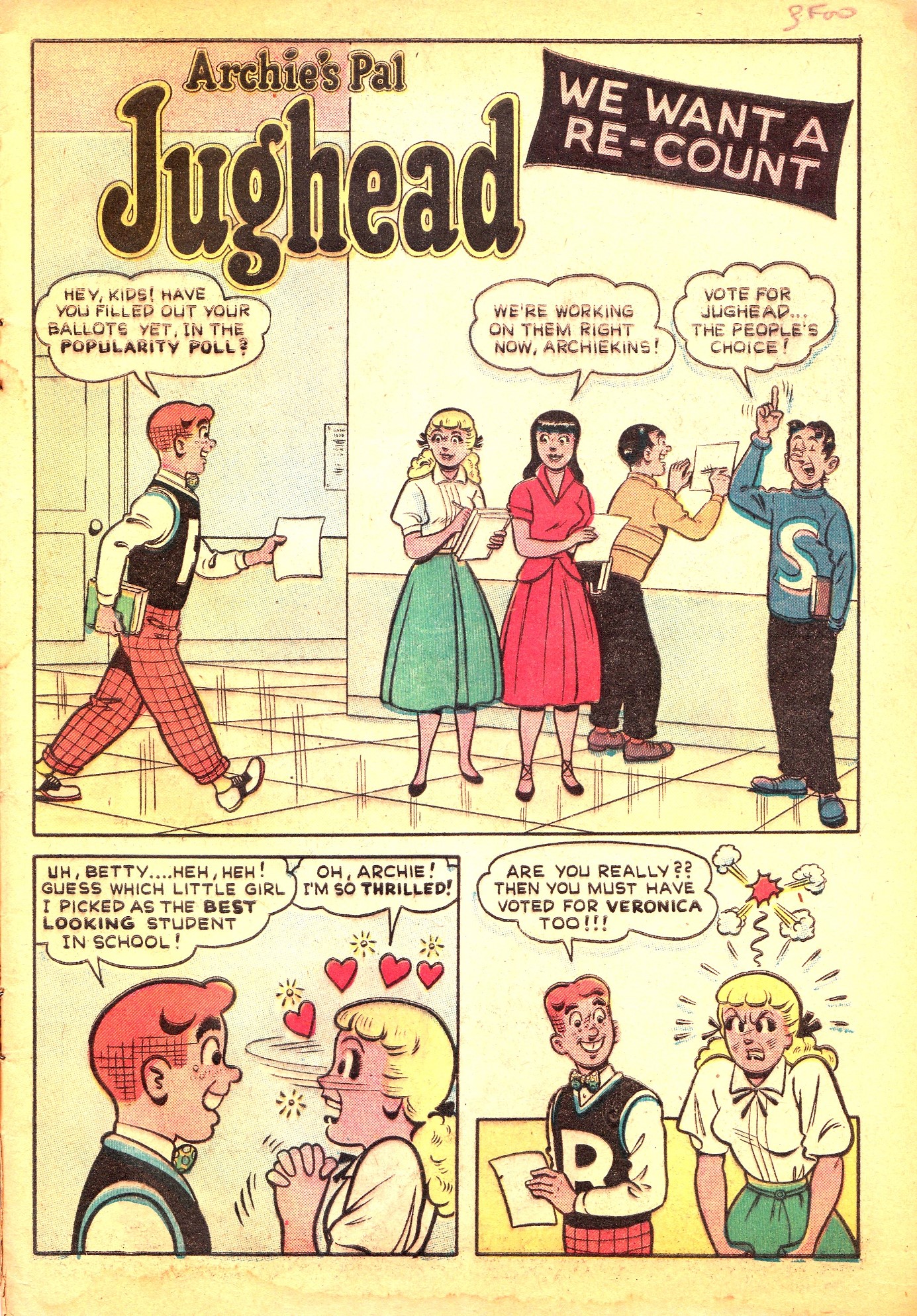 Read online Archie's Pal Jughead comic -  Issue #14 - 3