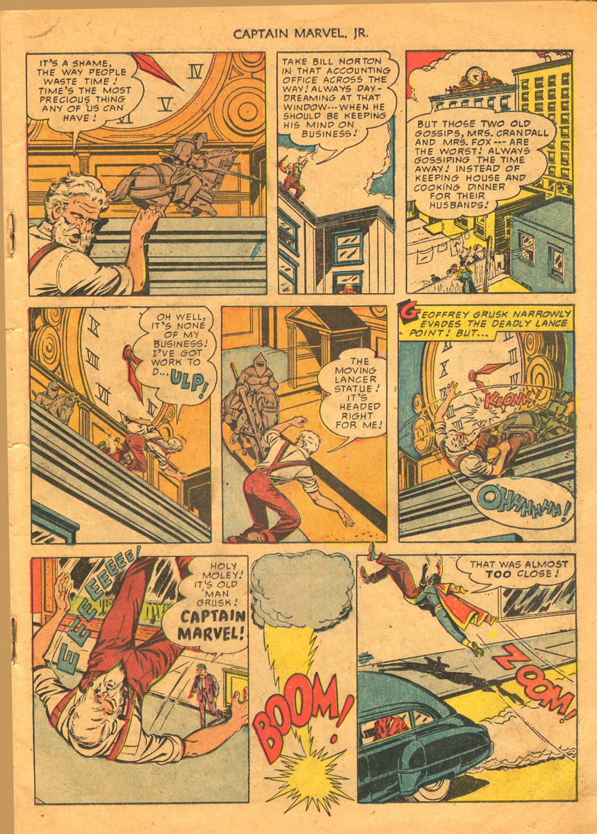 Read online Captain Marvel, Jr. comic -  Issue #86i - 10