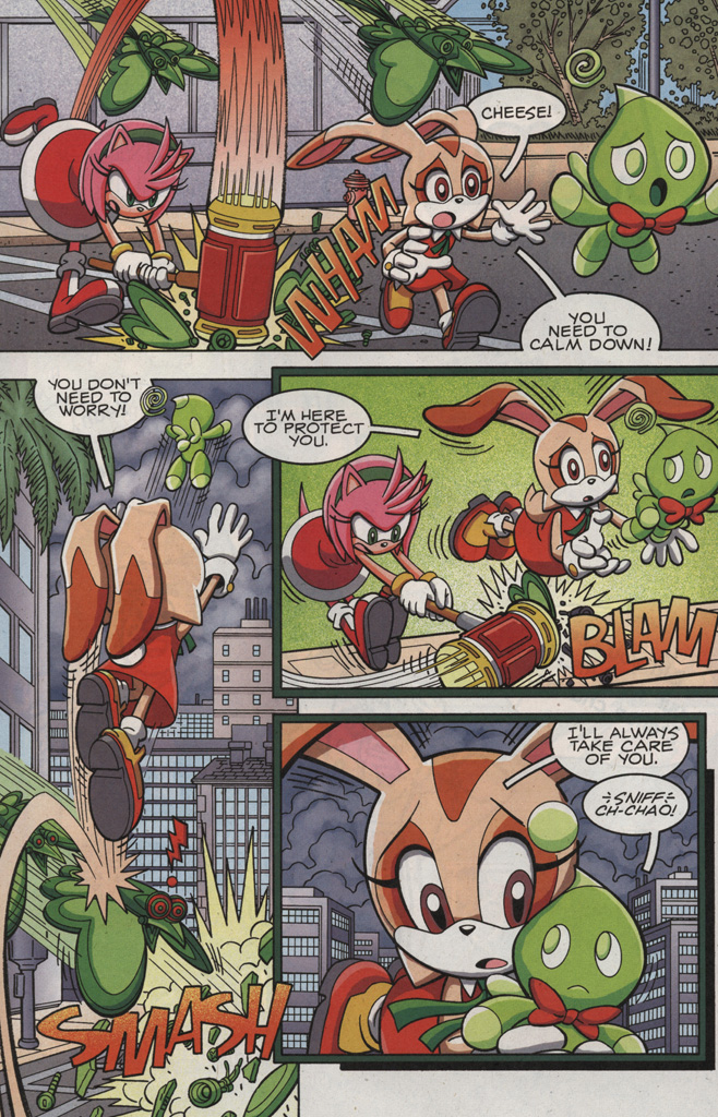 Read online Sonic X comic -  Issue #17 - 18