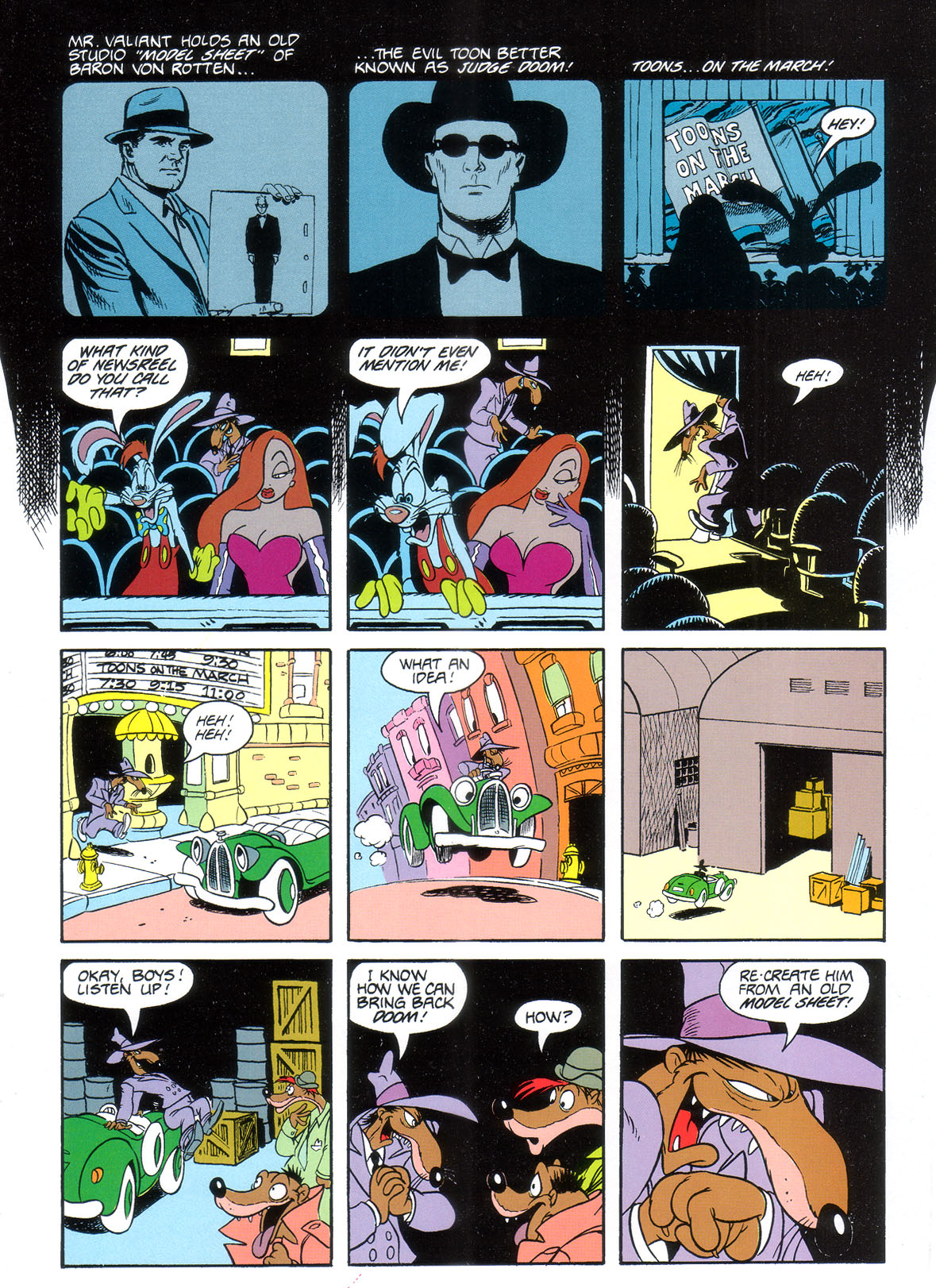 Read online Marvel Graphic Novel comic -  Issue #54 - Roger Rabbit The Resurrection of Doom - 11