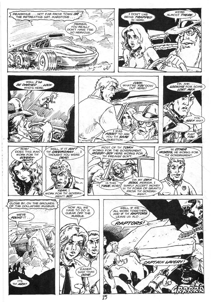 Read online Cavewoman: Rain comic -  Issue #8 - 17