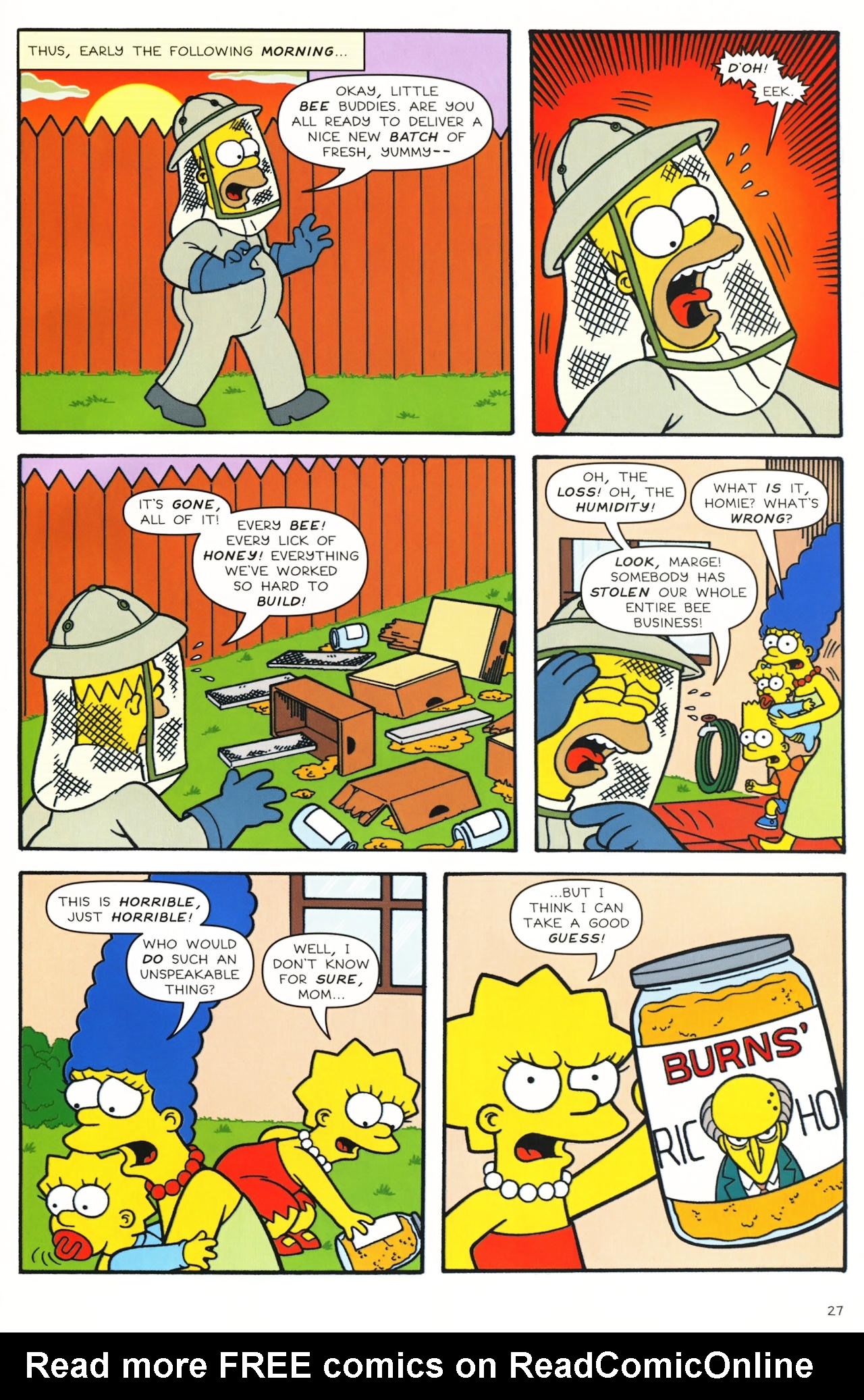 Read online Simpsons Comics comic -  Issue #154 - 28