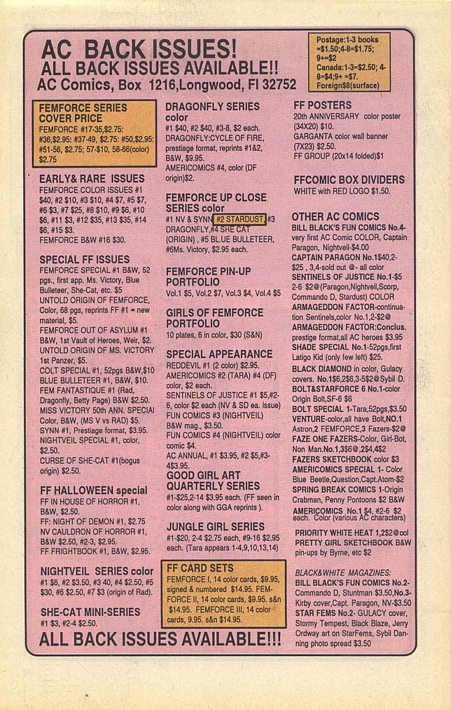 Read online Femforce comic -  Issue #66 - 34