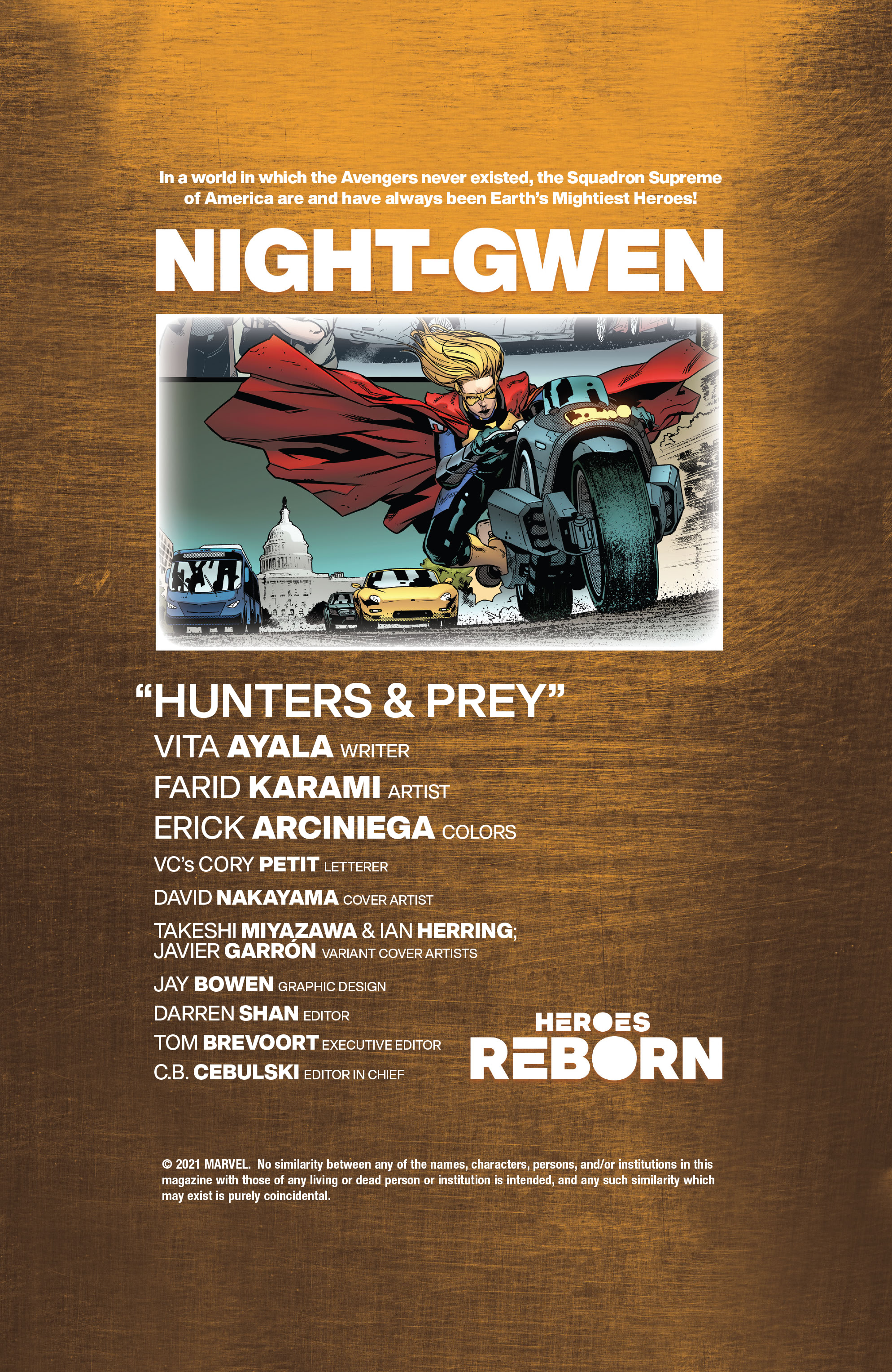 Read online Heroes Reborn: One-Shots comic -  Issue # Night-Gwen - 2