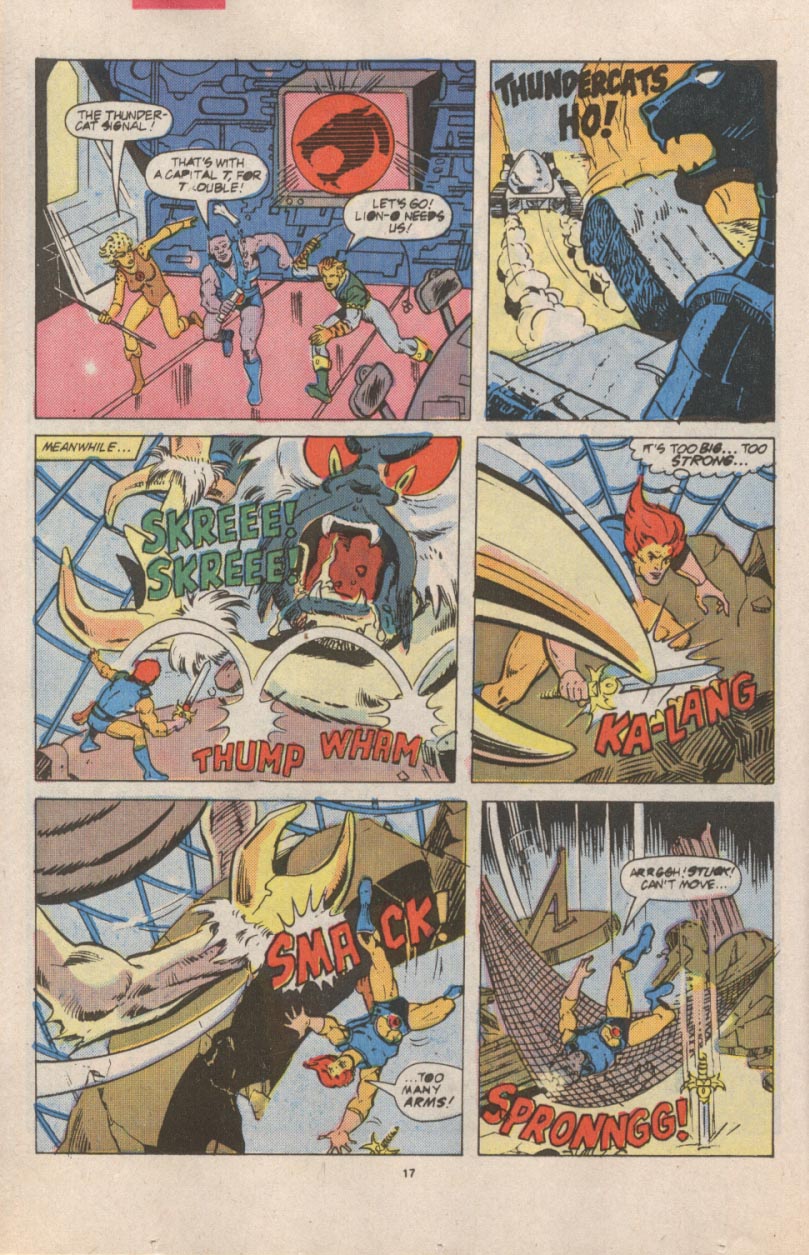 Read online ThunderCats (1985) comic -  Issue #16 - 19