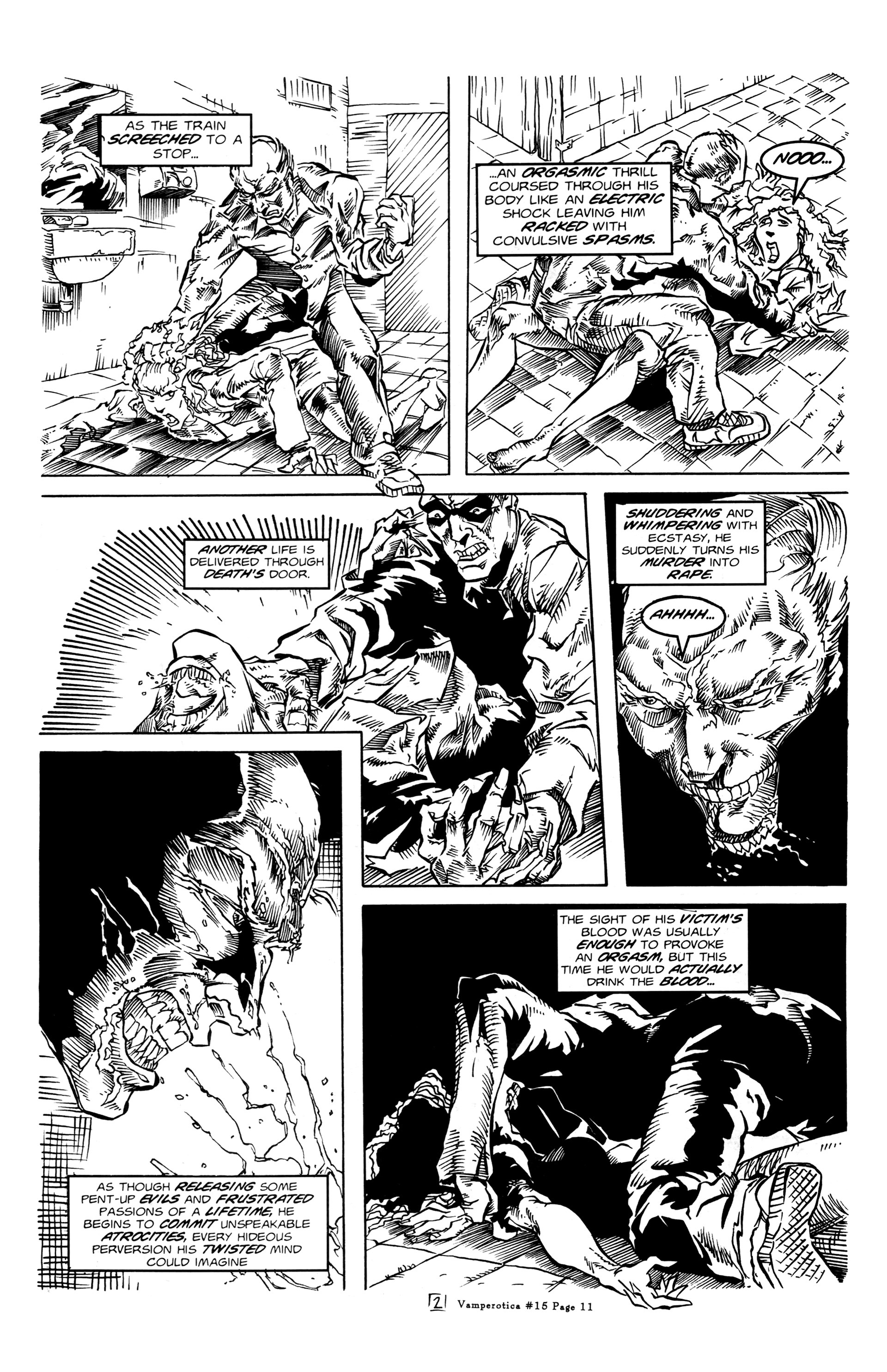 Read online Vamperotica comic -  Issue #15 - 13