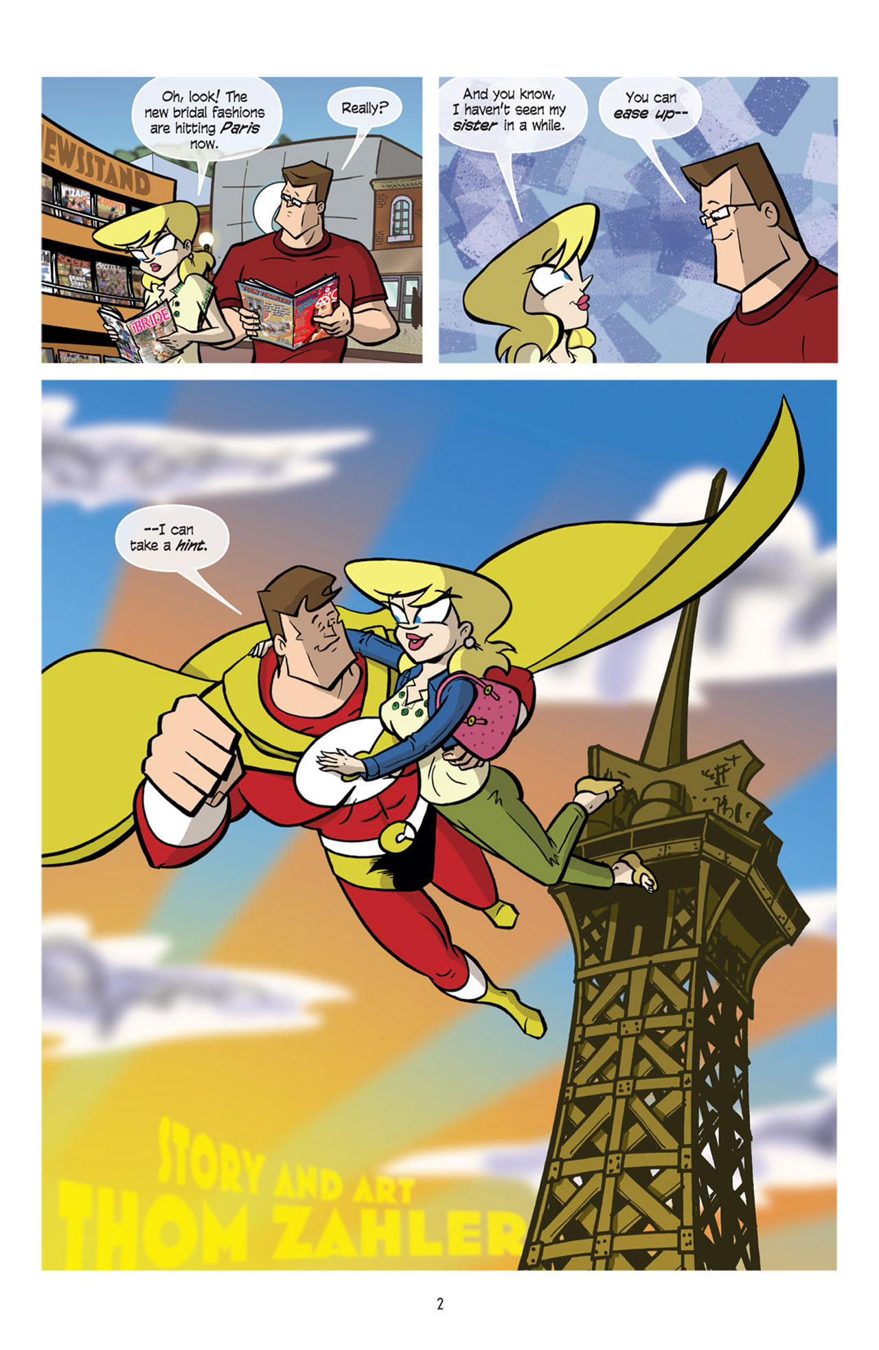 Read online Love and Capes comic -  Issue #11 - 4