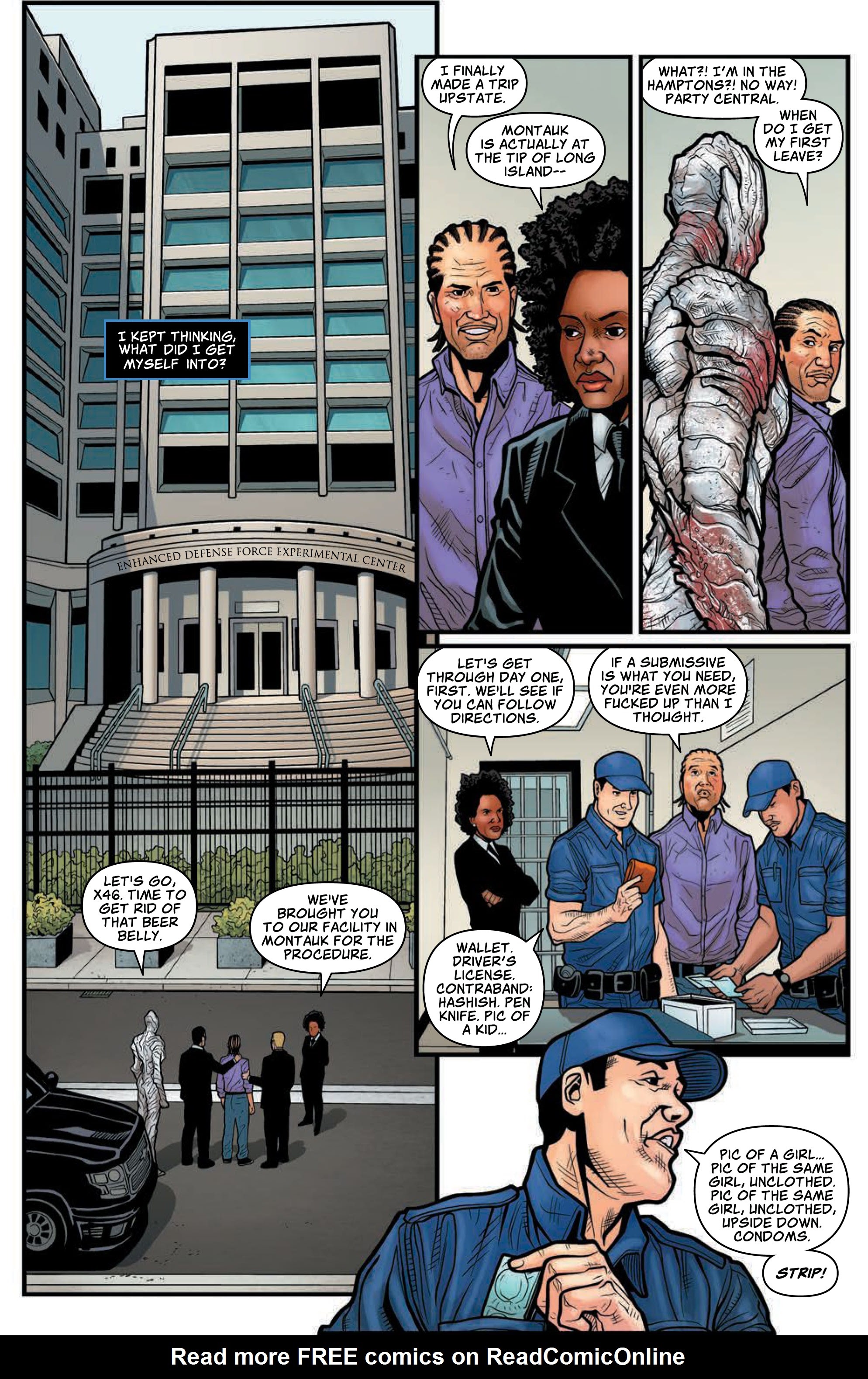Read online PhenomX comic -  Issue #1 - 27