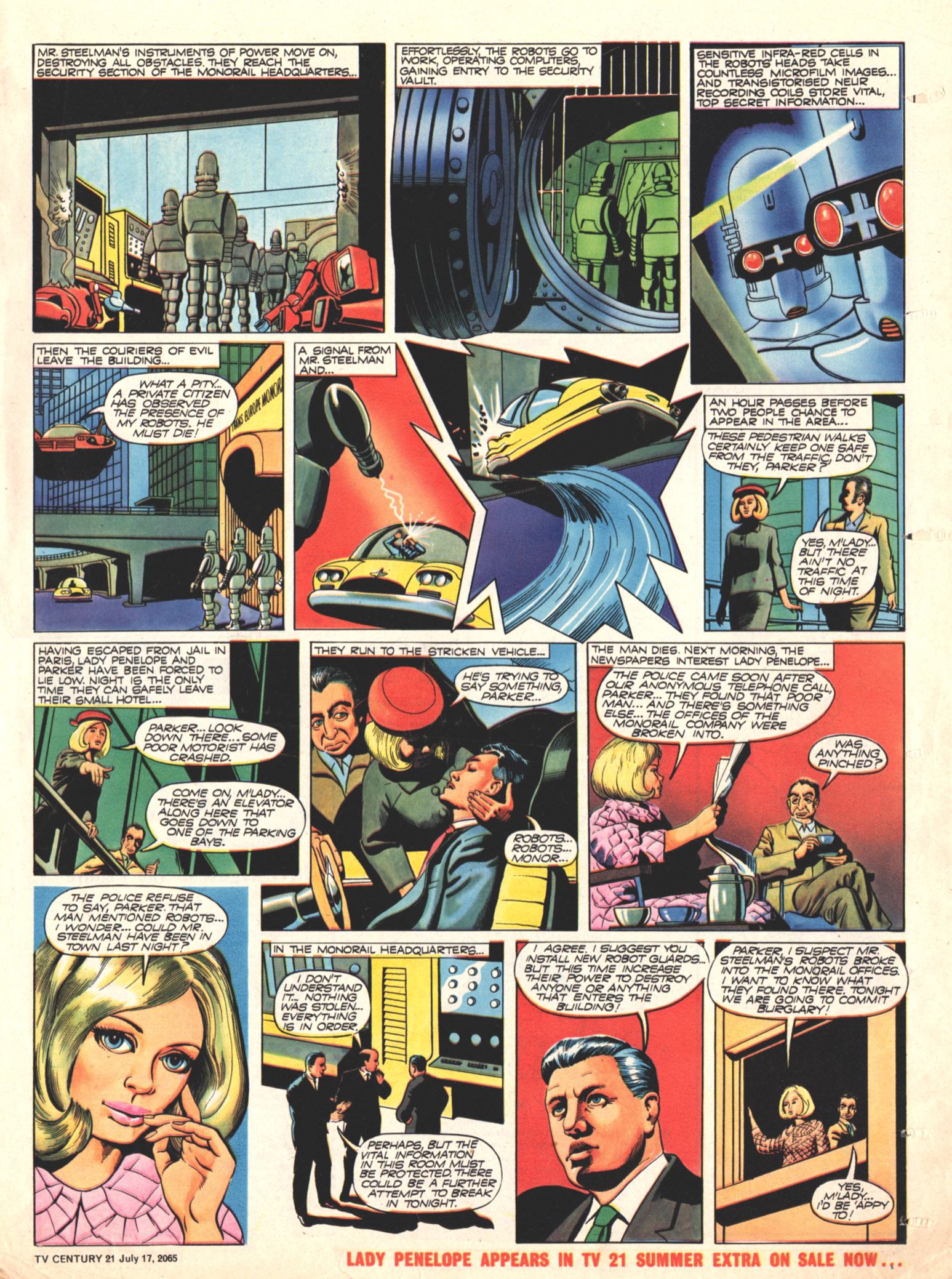 Read online TV Century 21 (TV 21) comic -  Issue #26 - 16