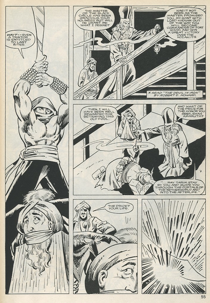 The Savage Sword Of Conan issue 131 - Page 55