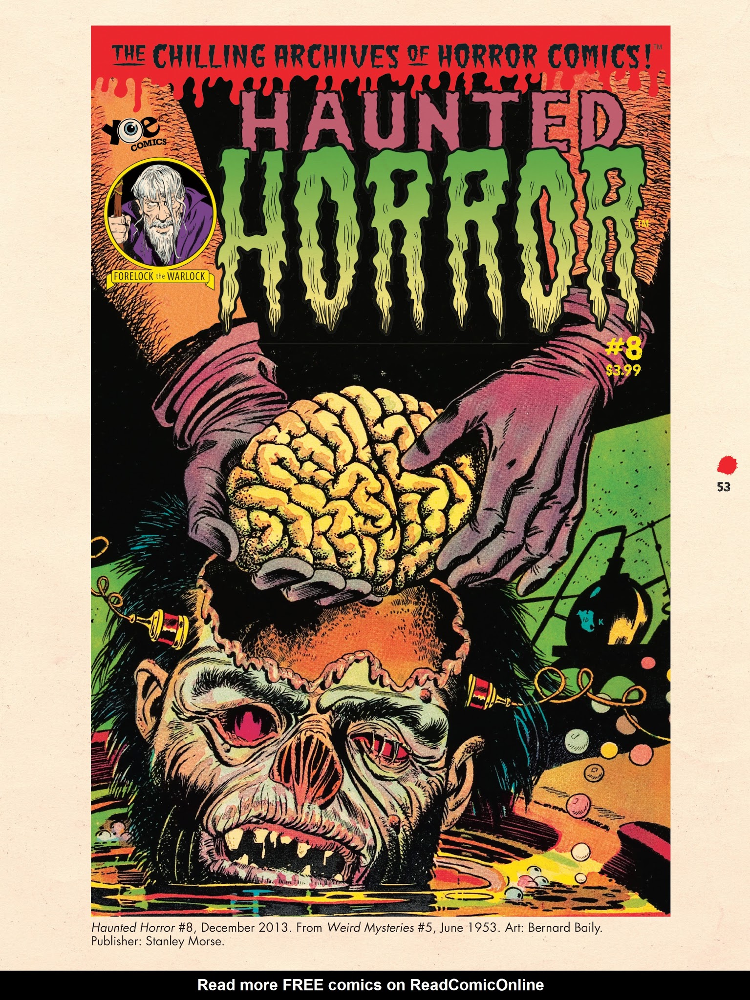 Read online Chilling Archives of Horror Comics comic -  Issue # TPB 10 - 54