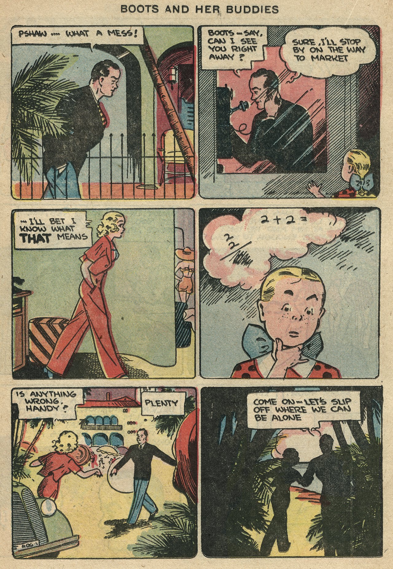 Read online Boots and Her Buddies (1948) comic -  Issue #6 - 24