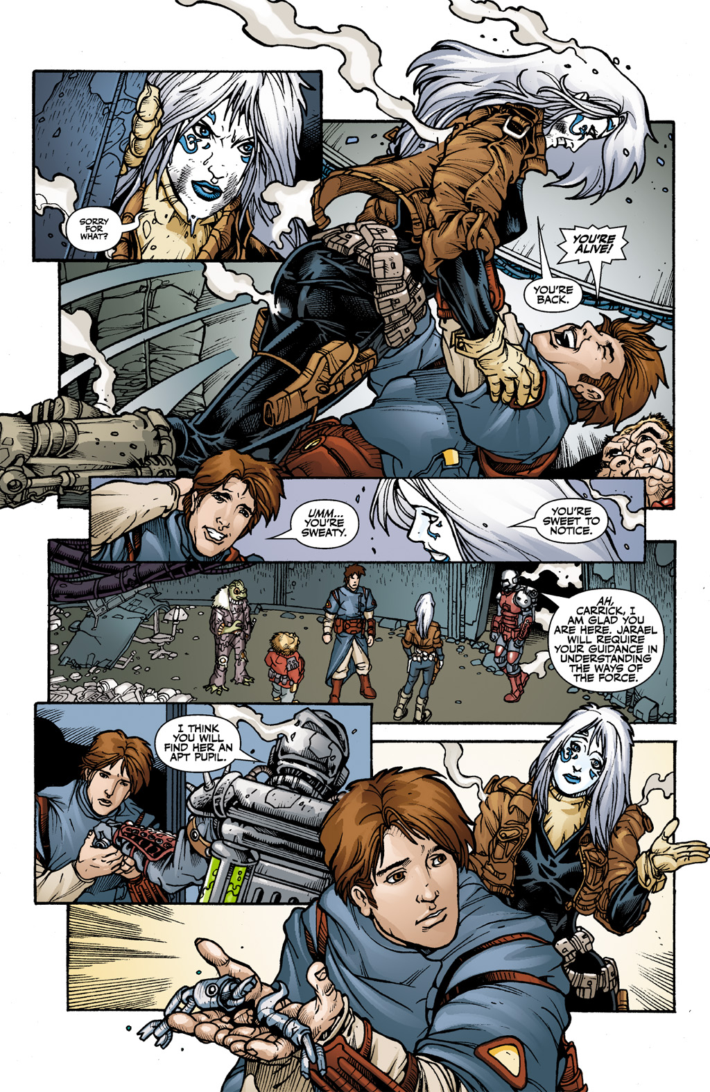 Read online Star Wars: Knights Of The Old Republic comic -  Issue #37 - 23