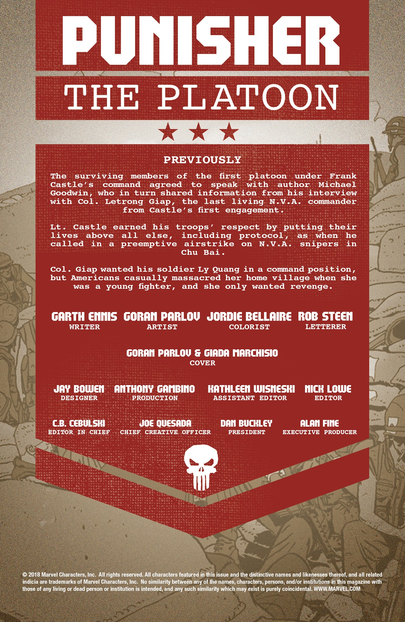 Read online Punisher MAX: The Platoon comic -  Issue #5 - 2