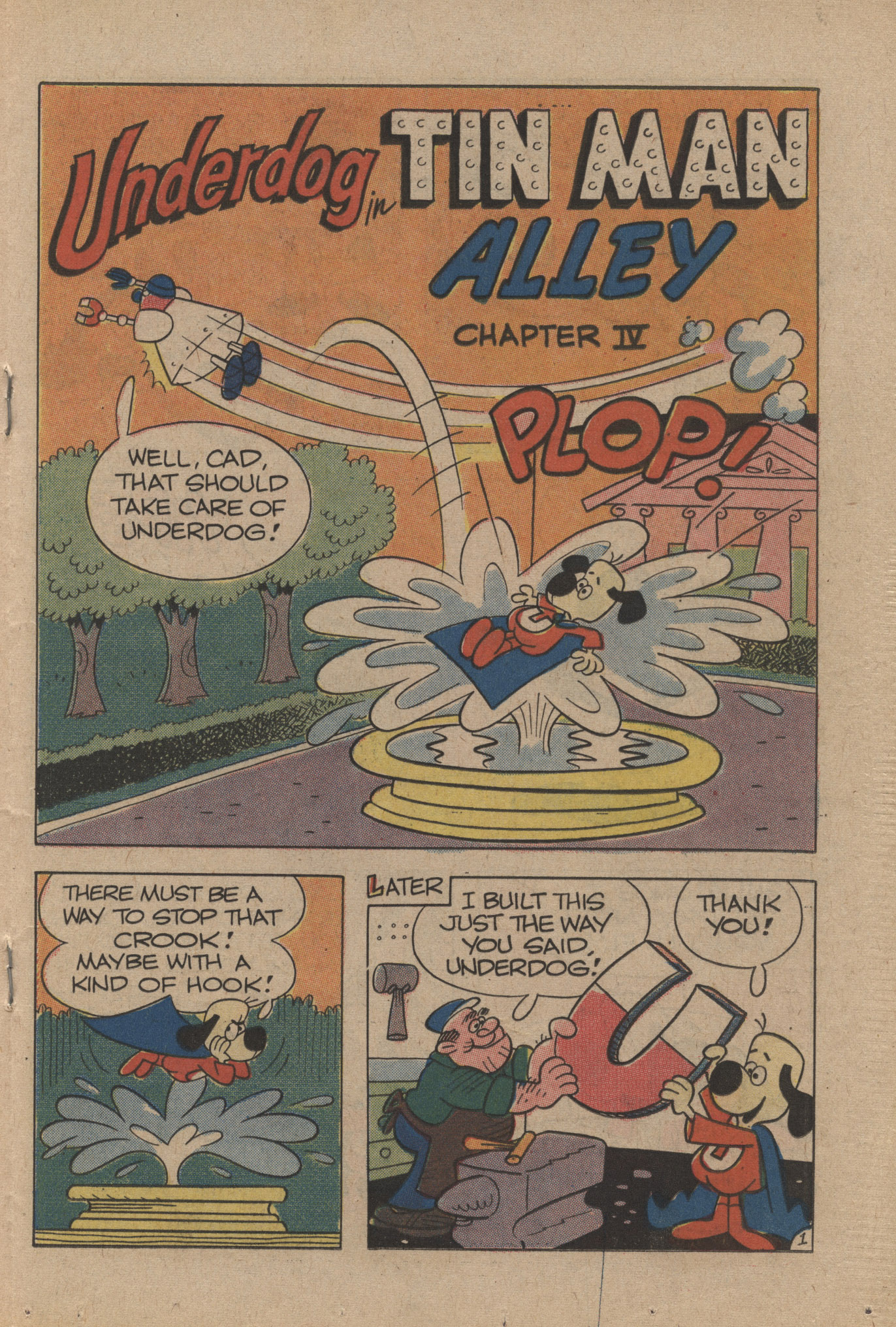 Read online Underdog (1970) comic -  Issue #9 - 19