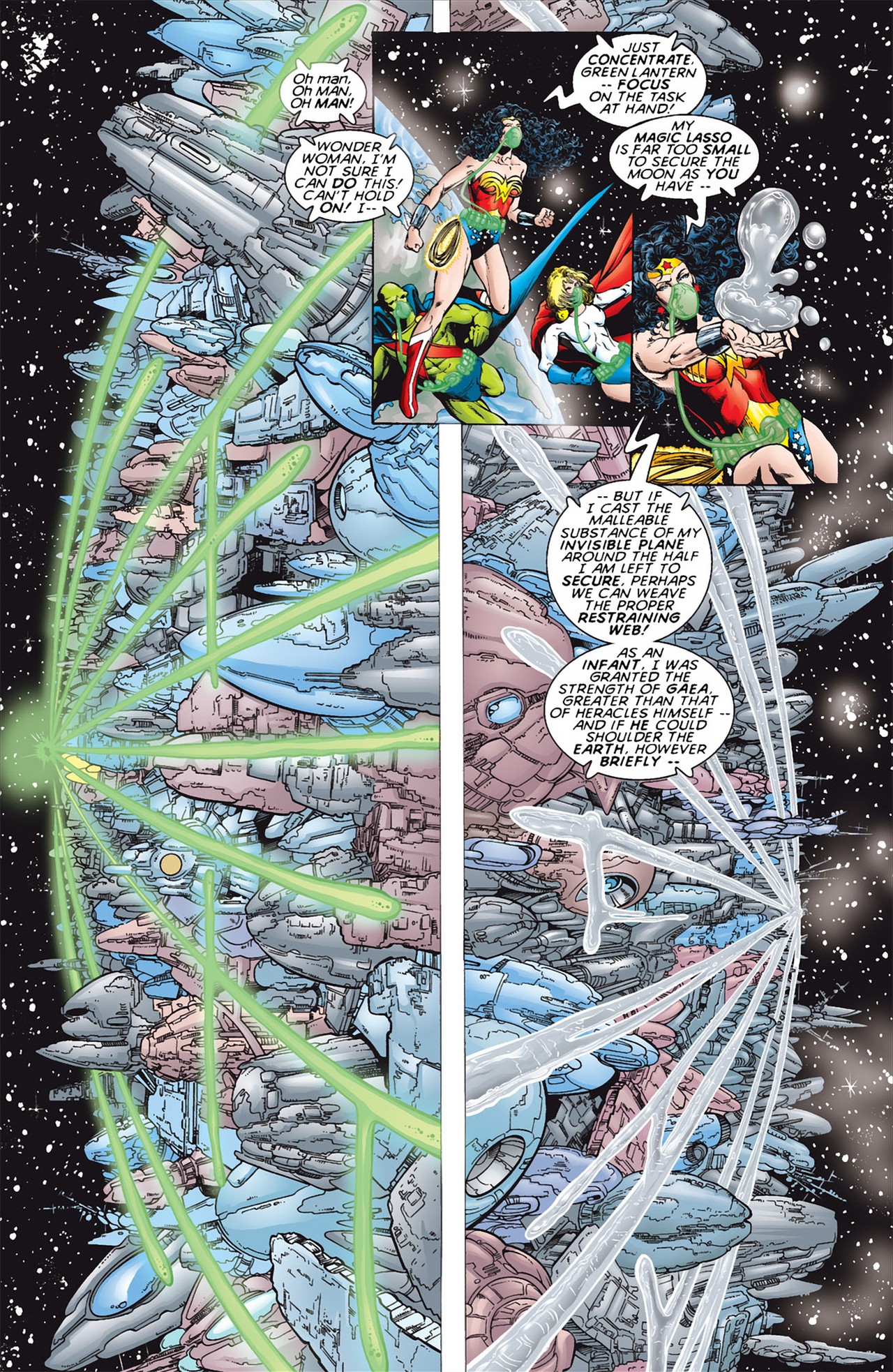 Read online JLA/Titans comic -  Issue #3 - 10