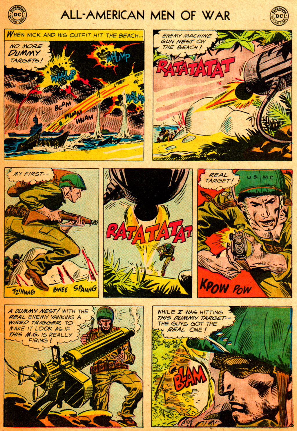Read online All-American Men of War comic -  Issue #52 - 27