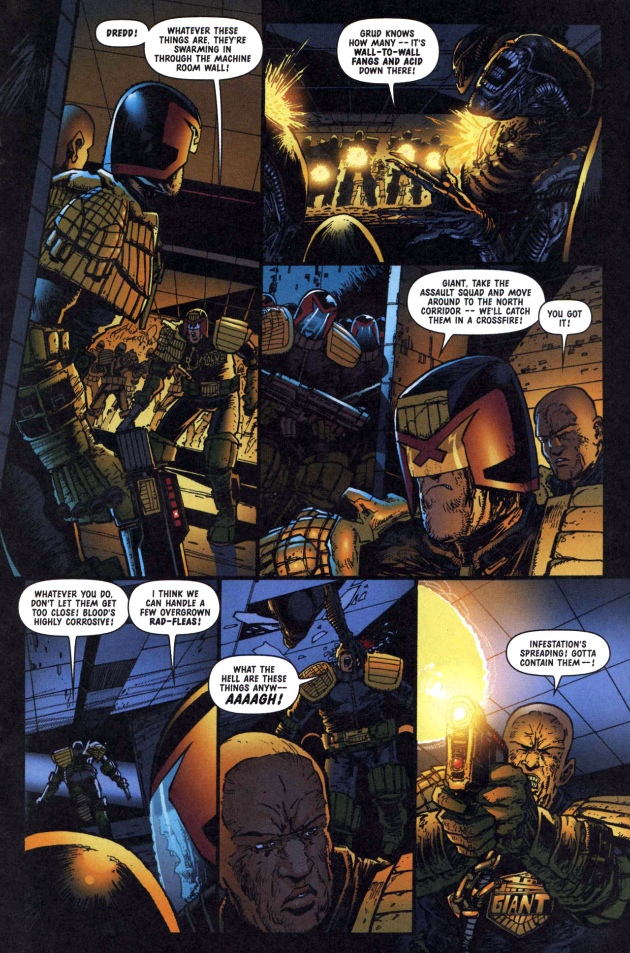 Read online Judge Dredd Vs. Aliens:  Incubus comic -  Issue #3 - 16