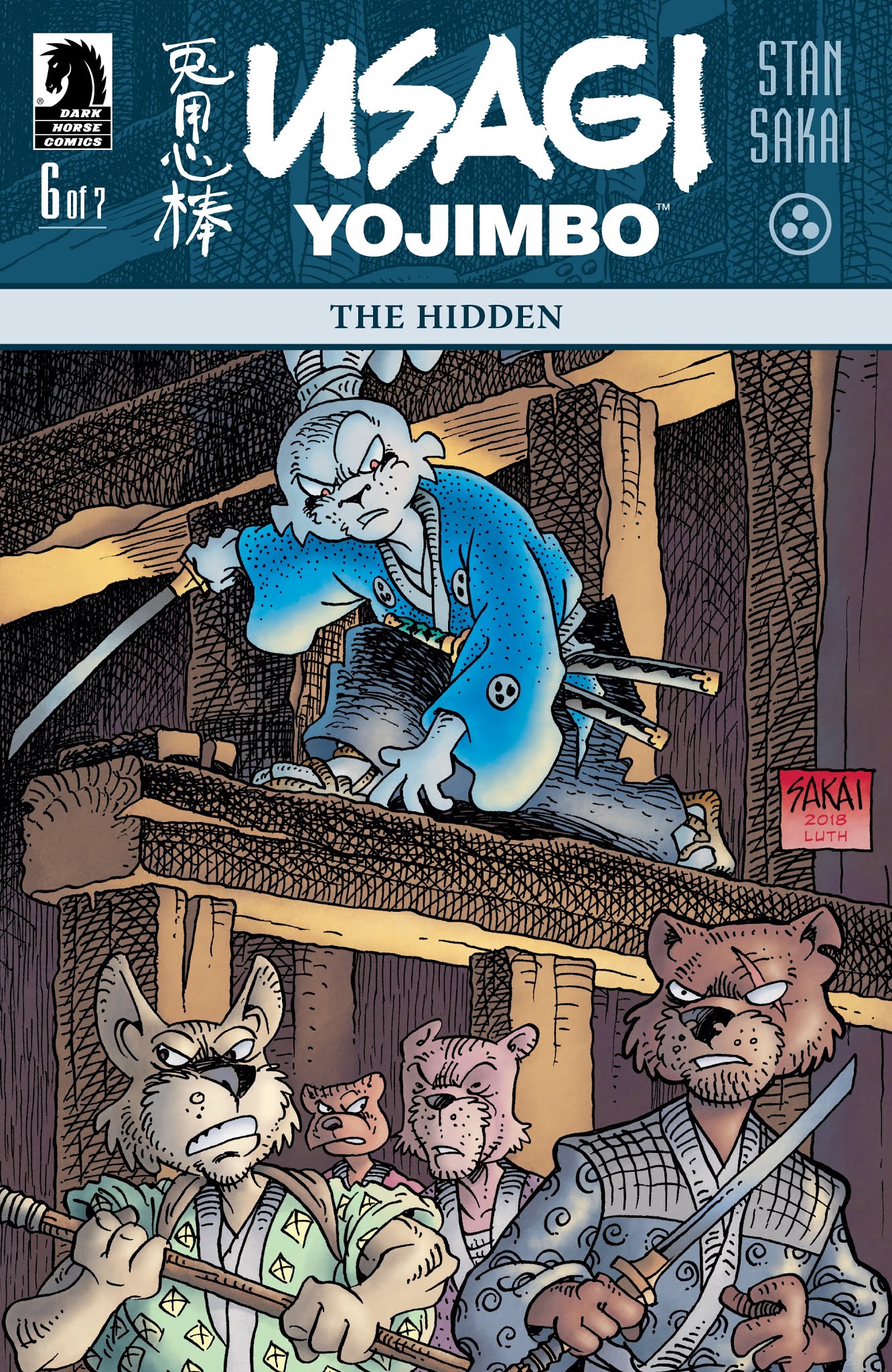 Read online Usagi Yojimbo: The Hidden comic -  Issue #6 - 1