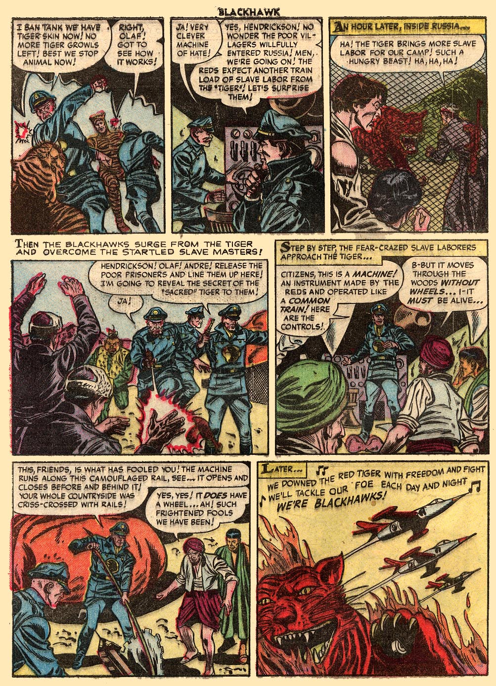 Read online Blackhawk (1957) comic -  Issue #71 - 32