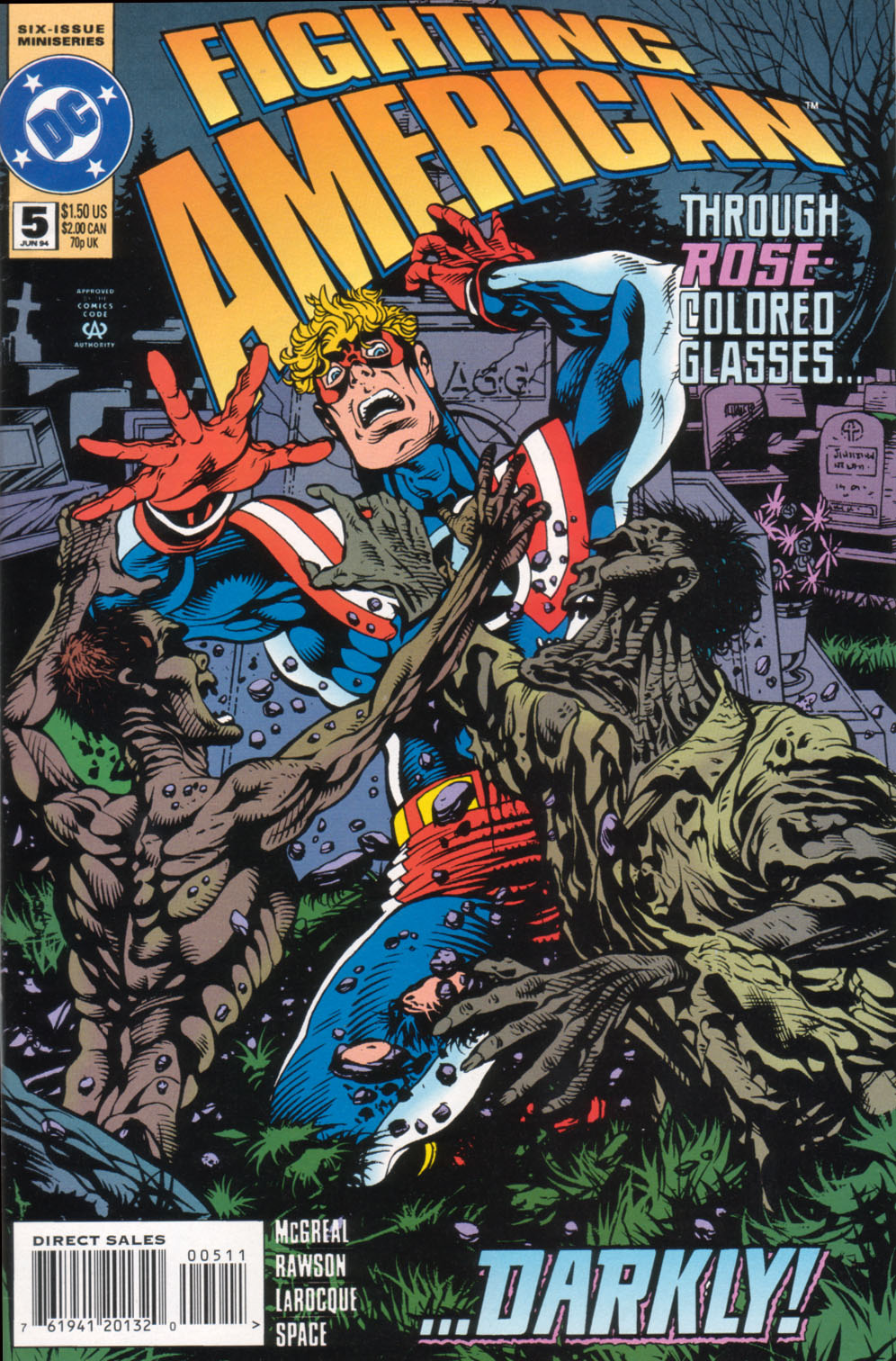 Read online Fighting American (1994) comic -  Issue #5 - 1