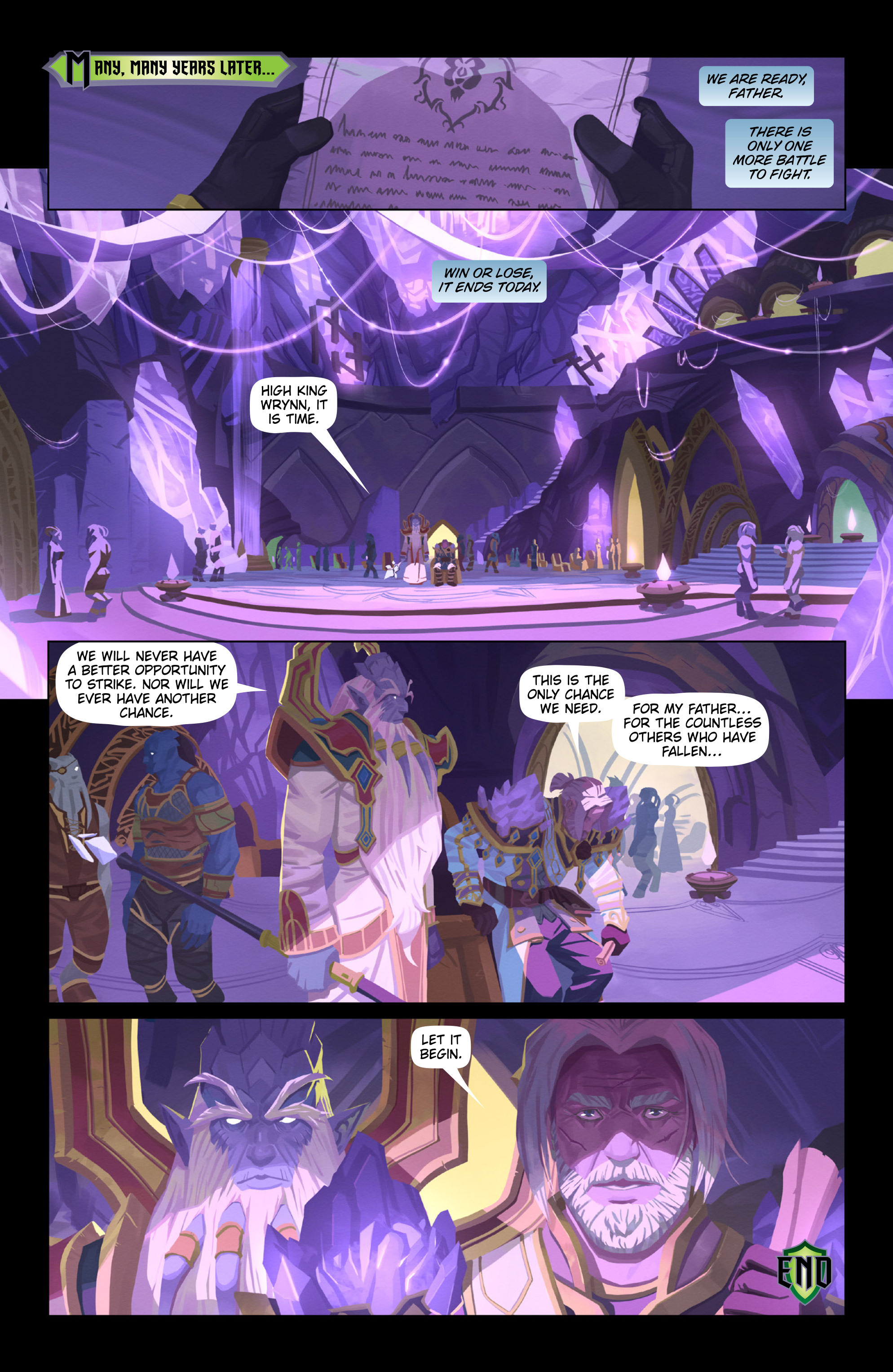 Read online World of Warcraft: Legion comic -  Issue #4 - 10