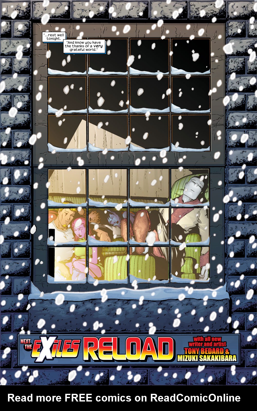 Read online Exiles (2001) comic -  Issue #45 - 22