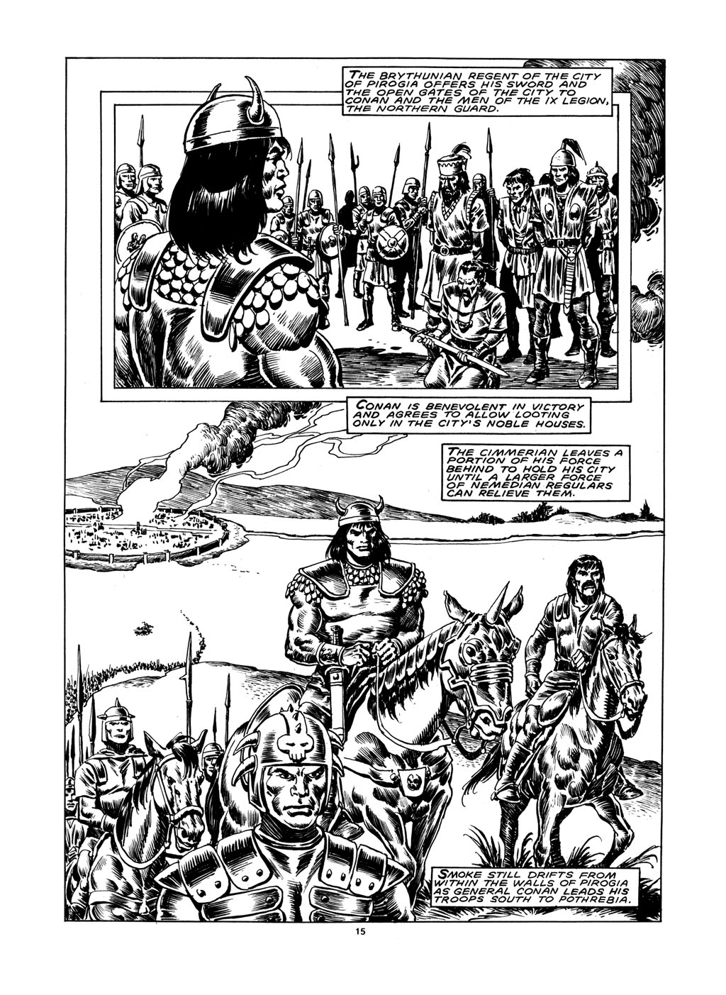 Read online The Savage Sword Of Conan comic -  Issue #148 - 15