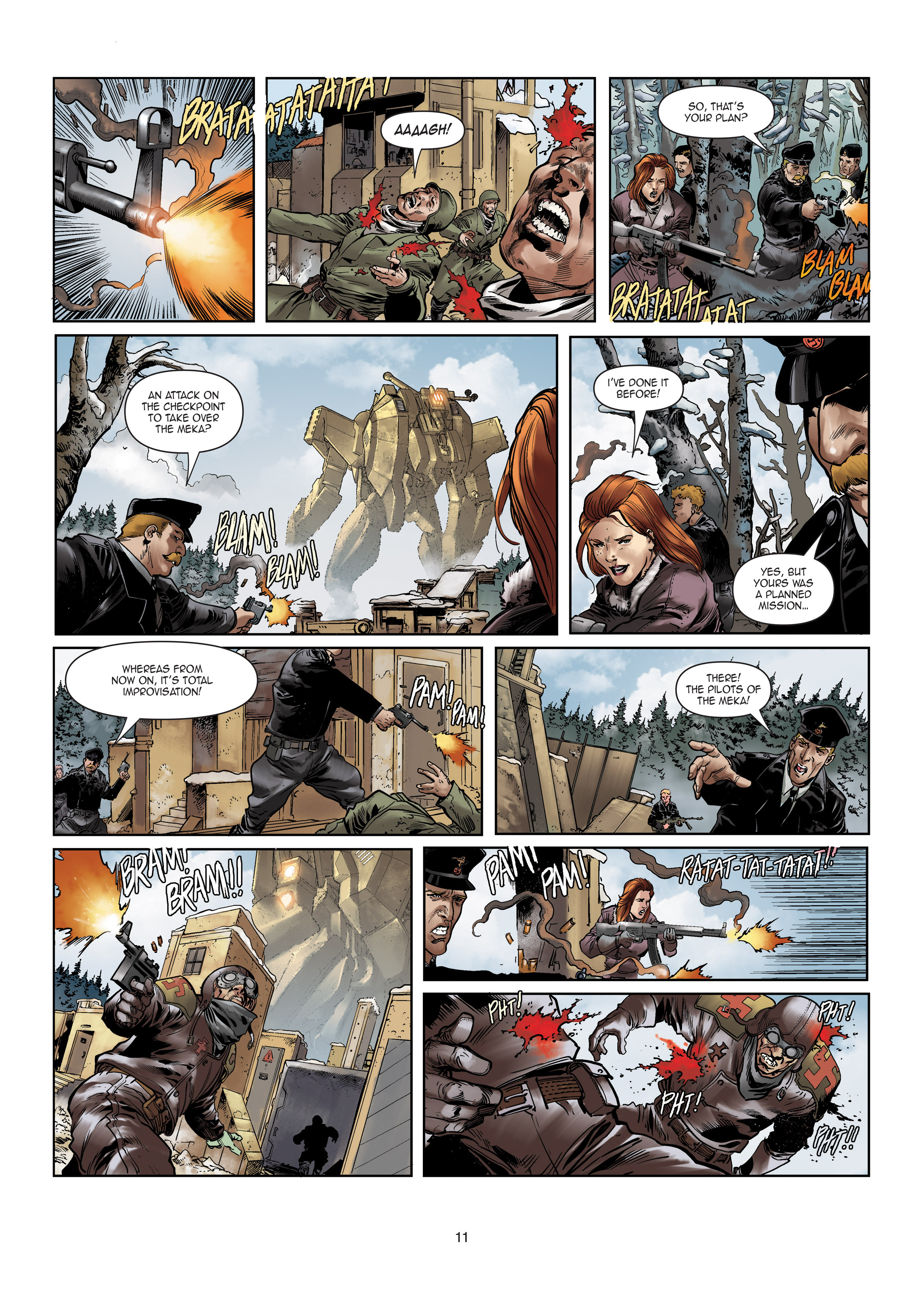 Read online Iron Squad comic -  Issue #6 - 11