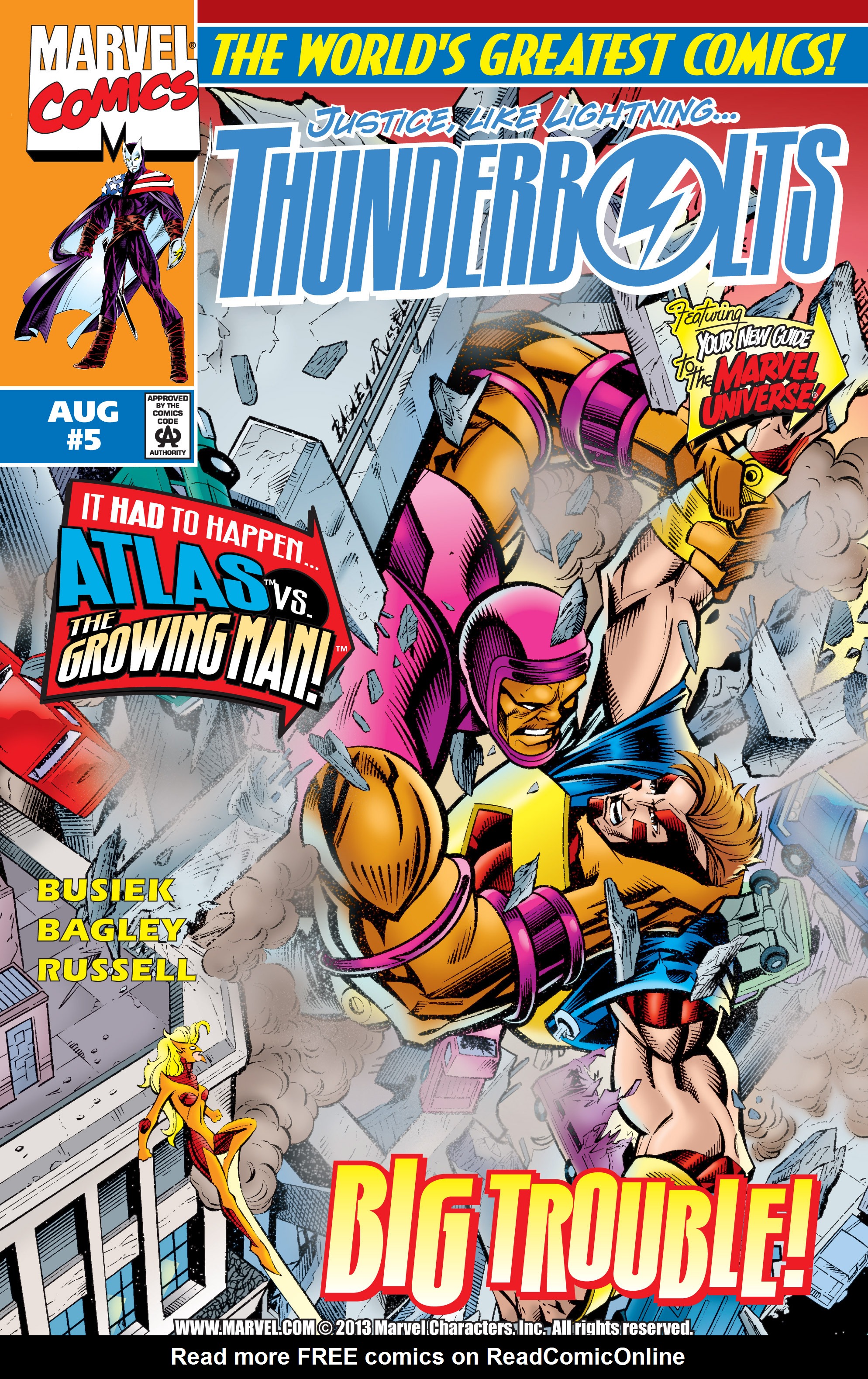 Read online Thunderbolts (1997) comic -  Issue #5 - 1