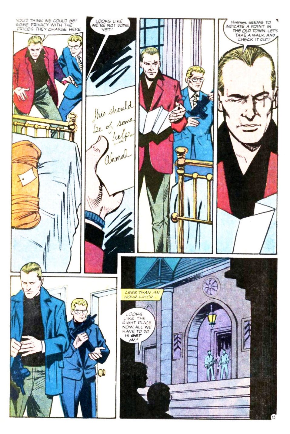 Read online Mark Hazzard: Merc comic -  Issue #8 - 14