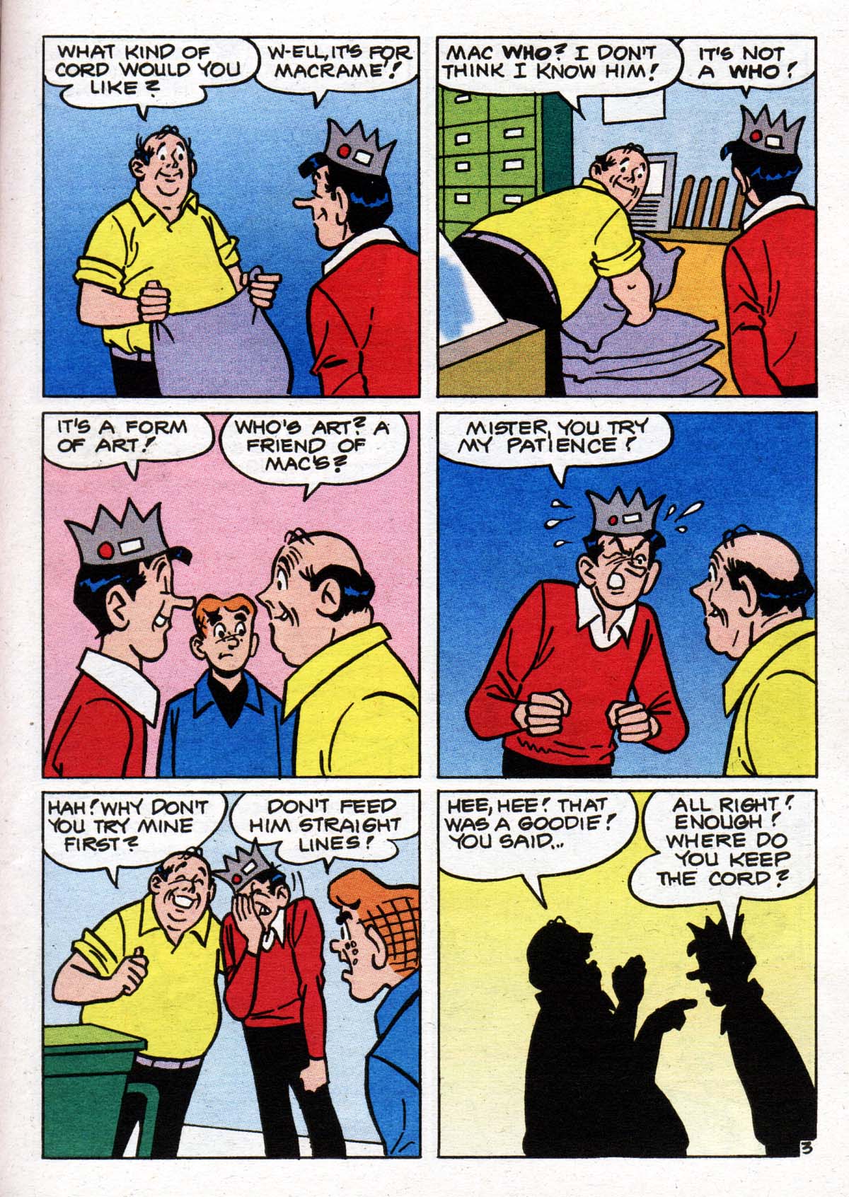 Read online Jughead's Double Digest Magazine comic -  Issue #89 - 131