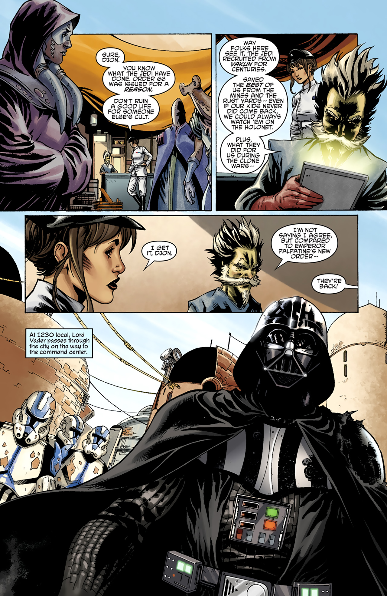 Read online Star Wars: Purge - The Tyrant's Fist comic -  Issue #1 - 10