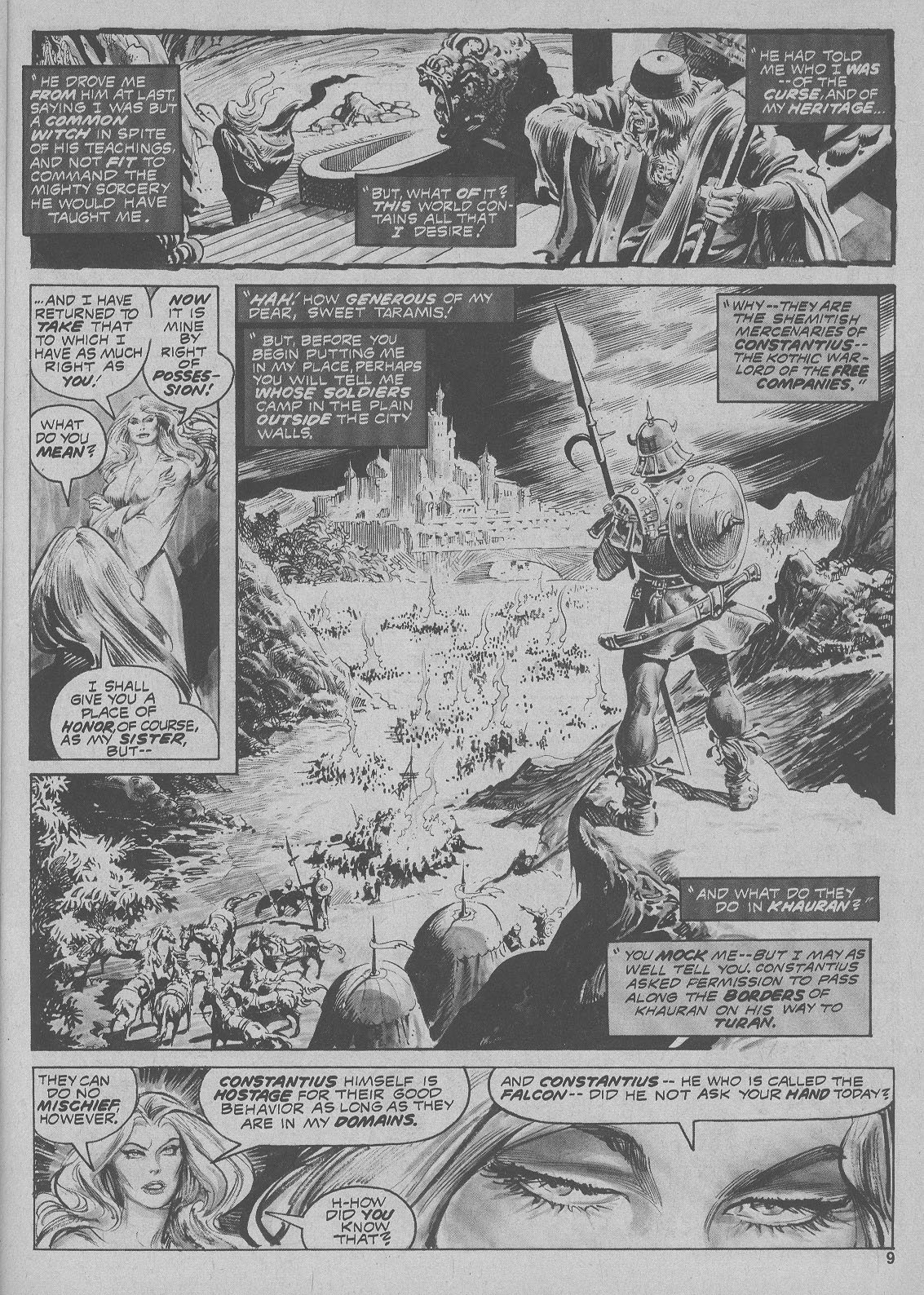 Read online The Savage Sword Of Conan comic -  Issue #5 - 9