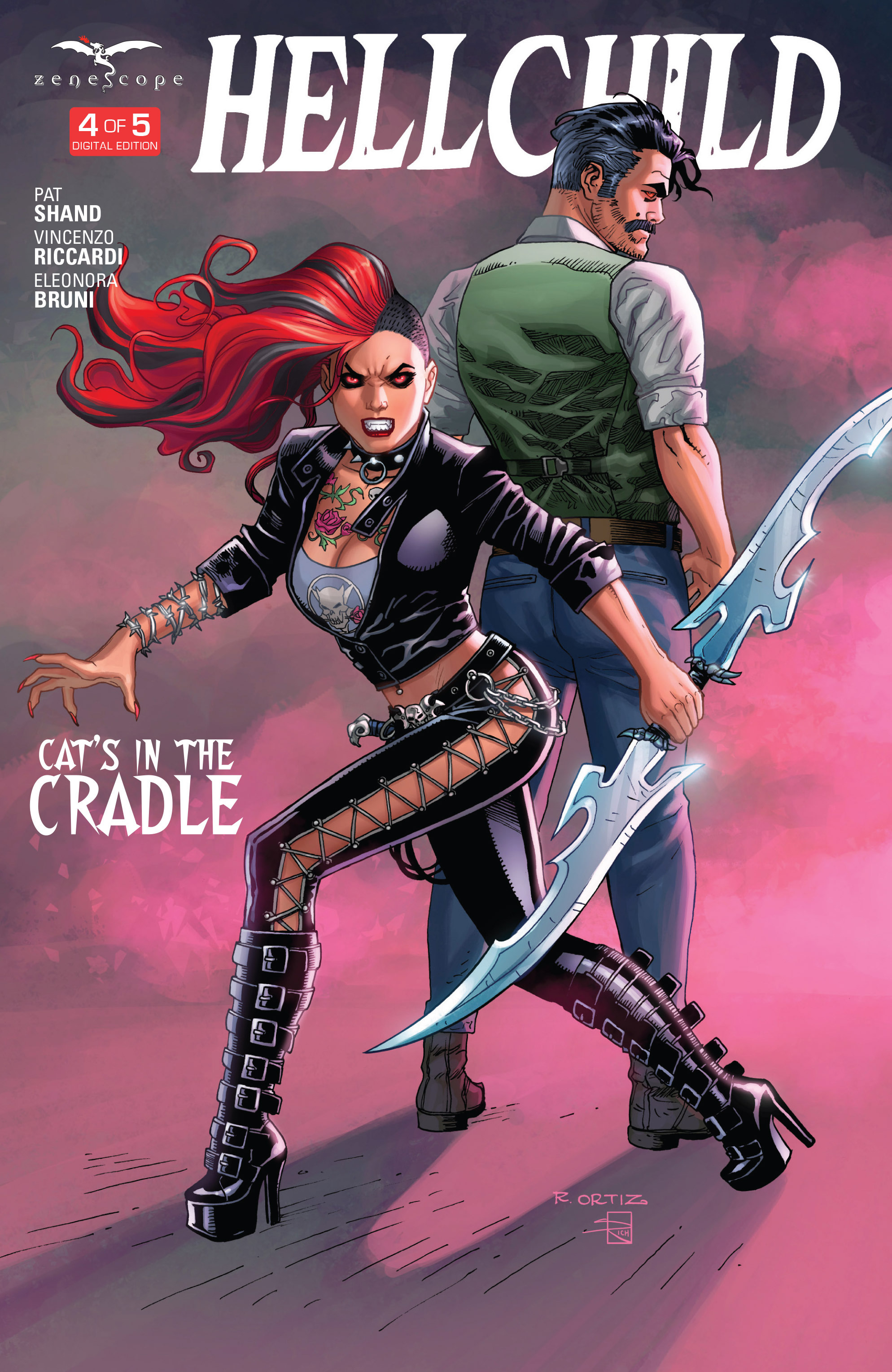 Read online Hellchild comic -  Issue #4 - 1